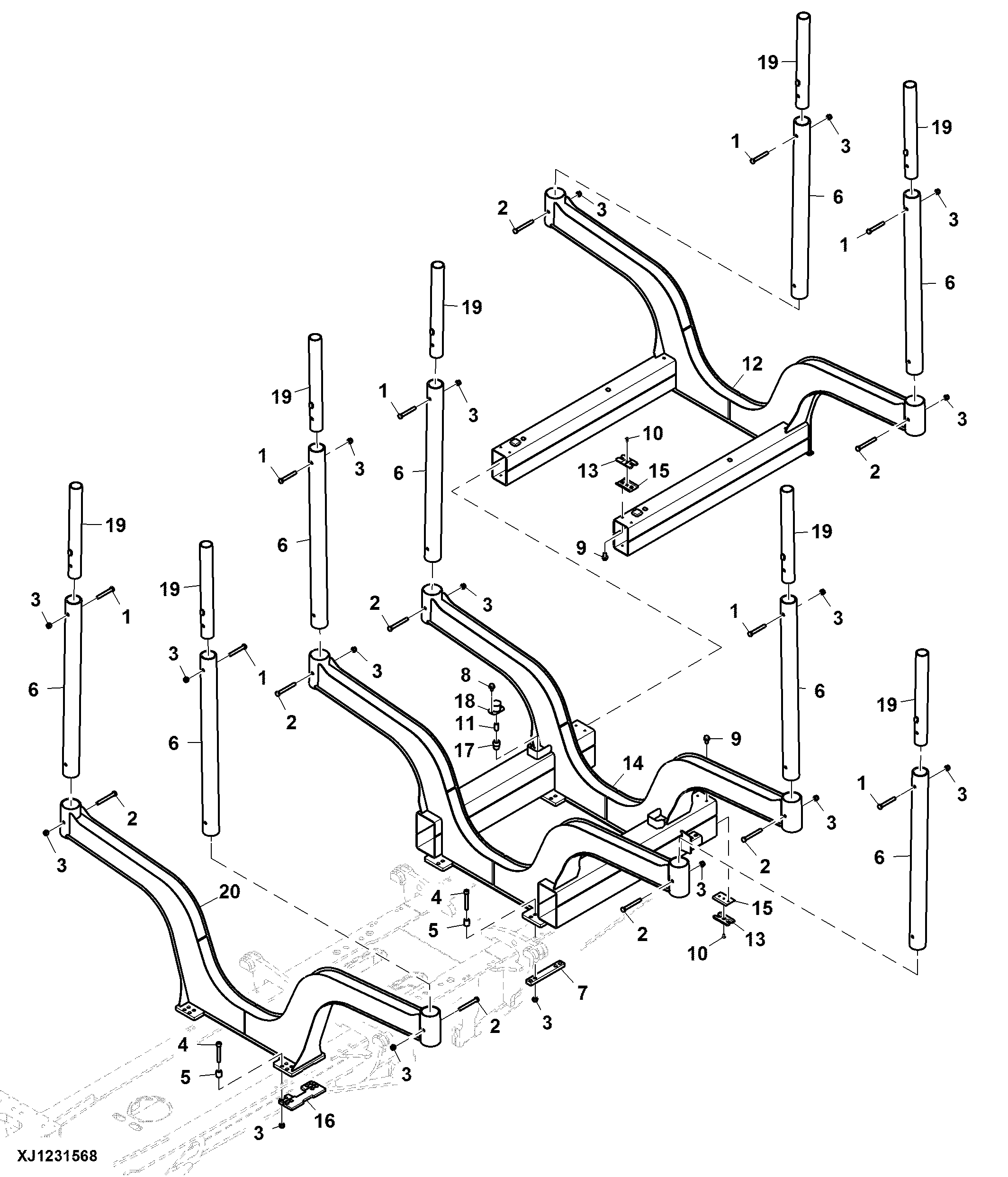 Extended Loadspace, Fixed Headboard, 4.0 m²
