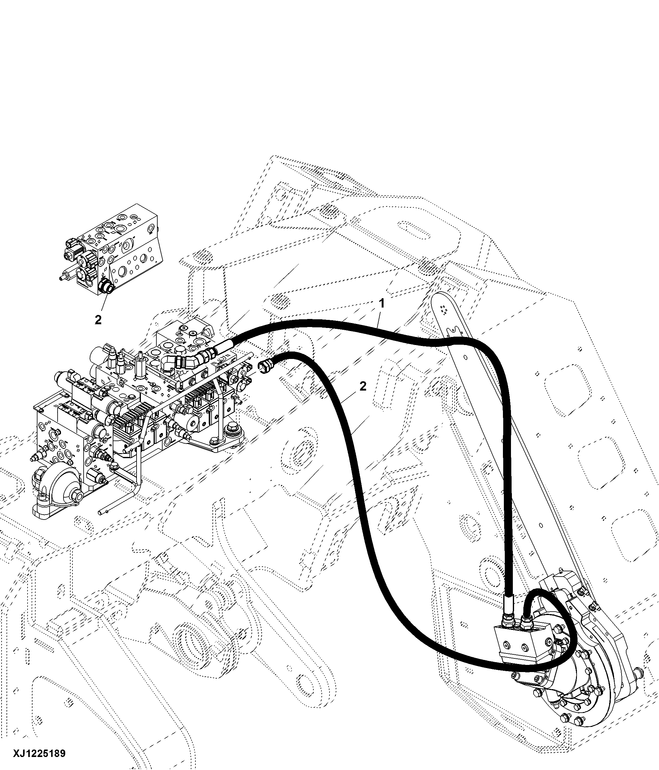 3/4 Main-saw Motor Hoses