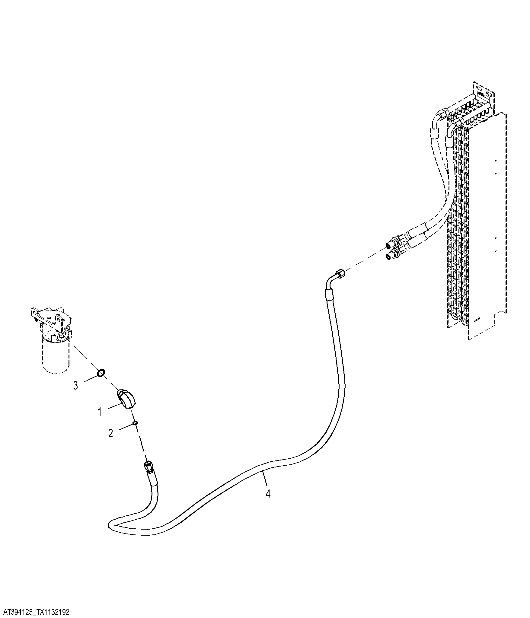 Rear Axle Cooling Lines