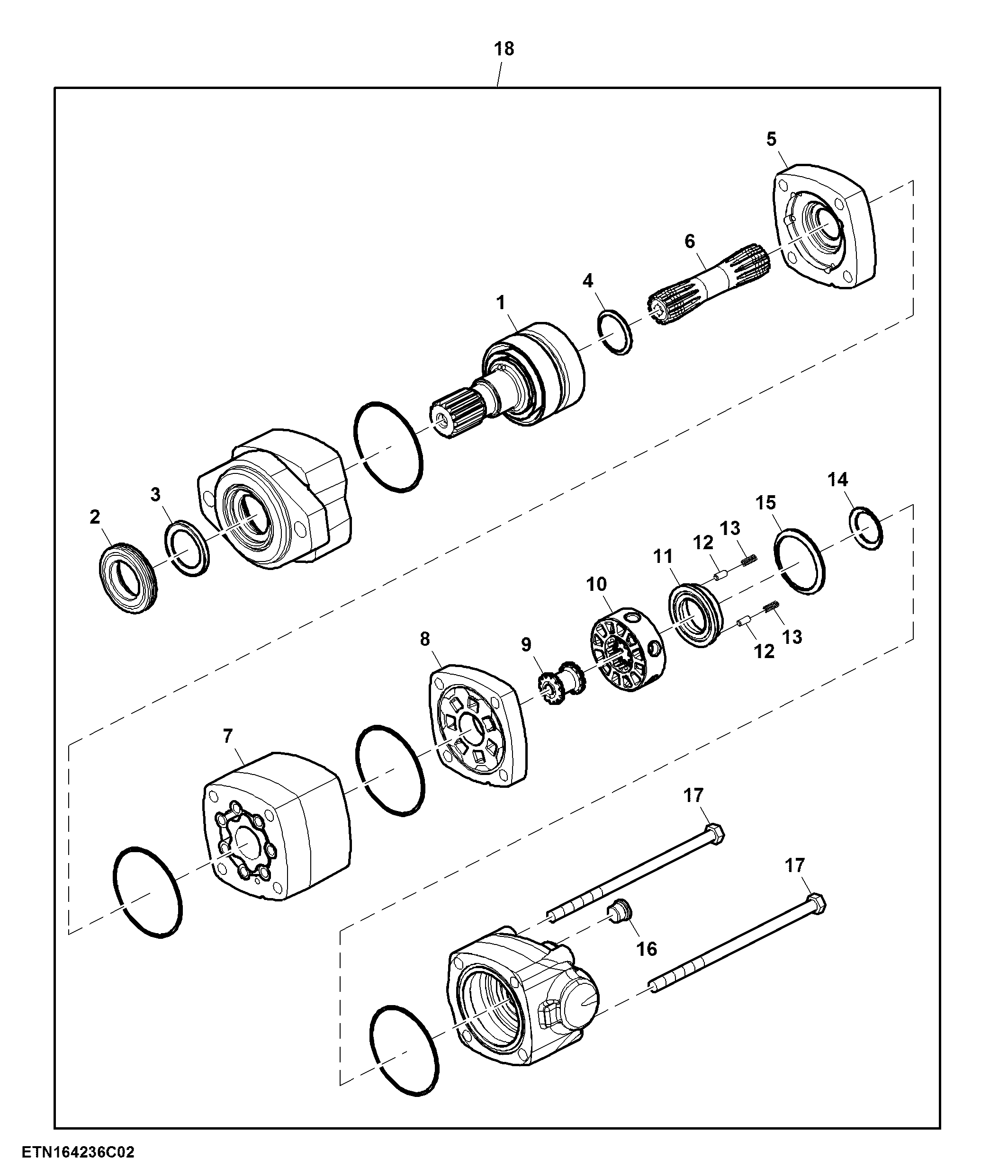 Chopper Sill Roller Motor Components (171181 - )
