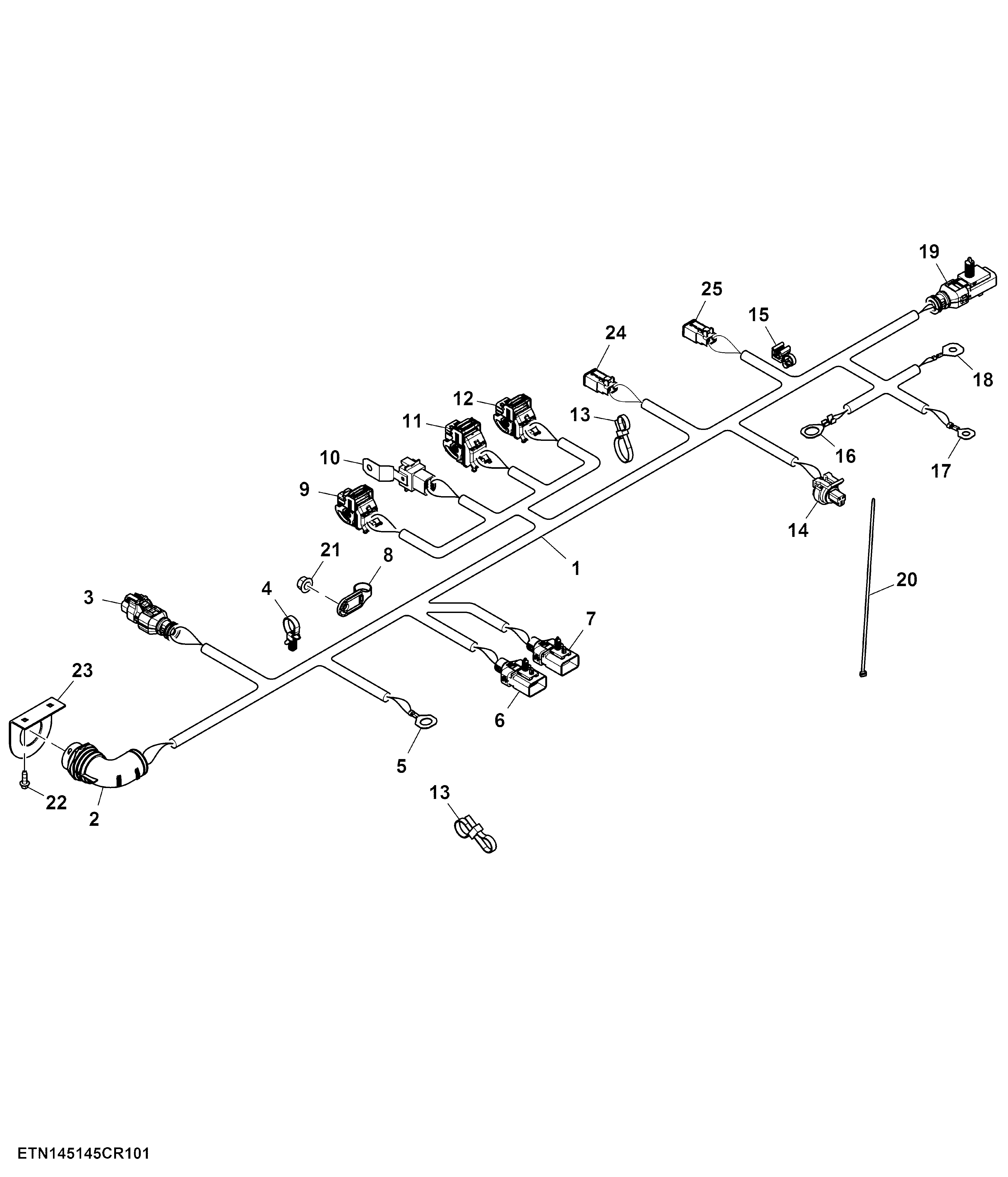 Wiring Harness, ProDrive™ Controller (1 of 2)