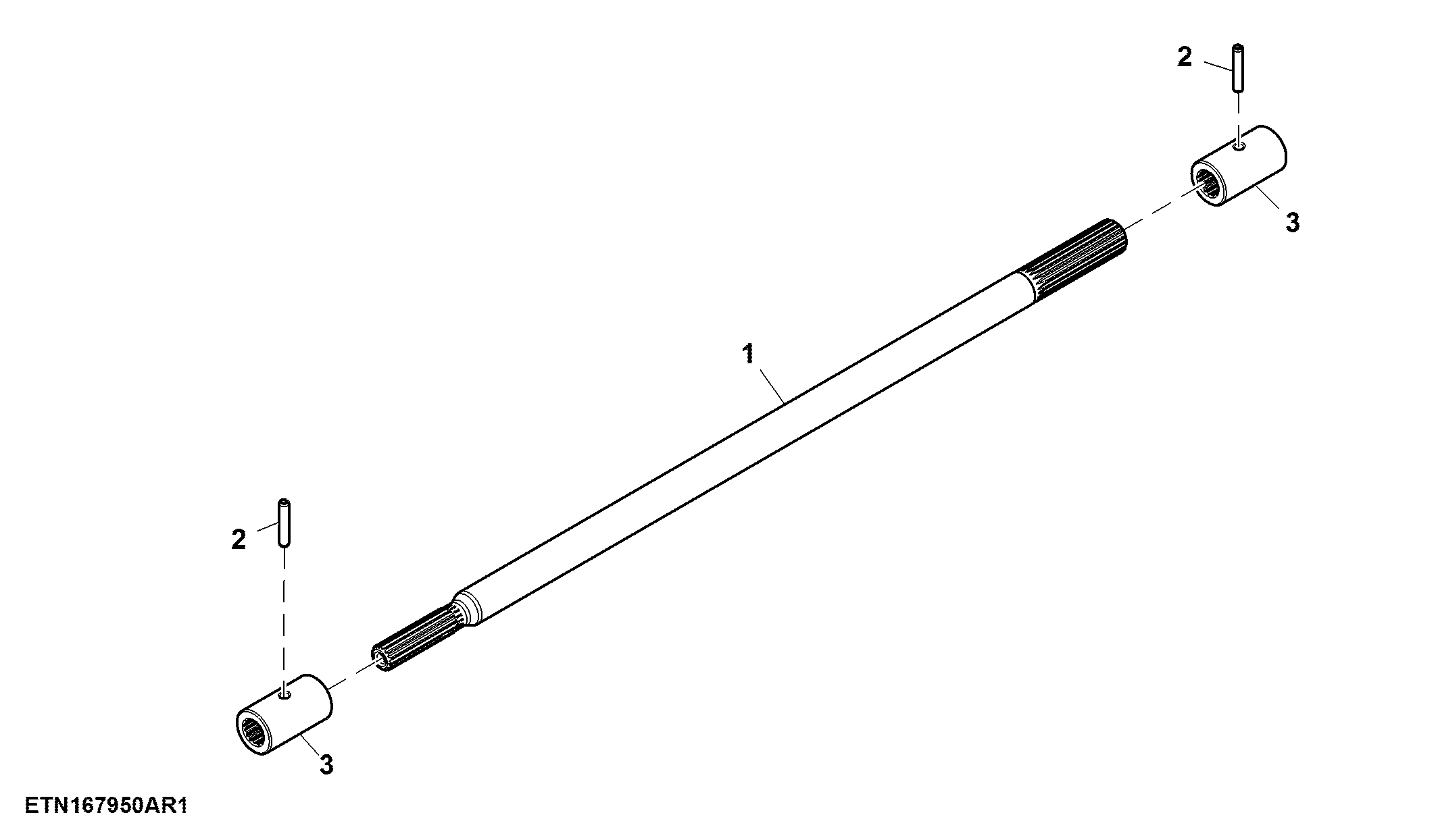Drive Shaft Assembly, Light Duty
