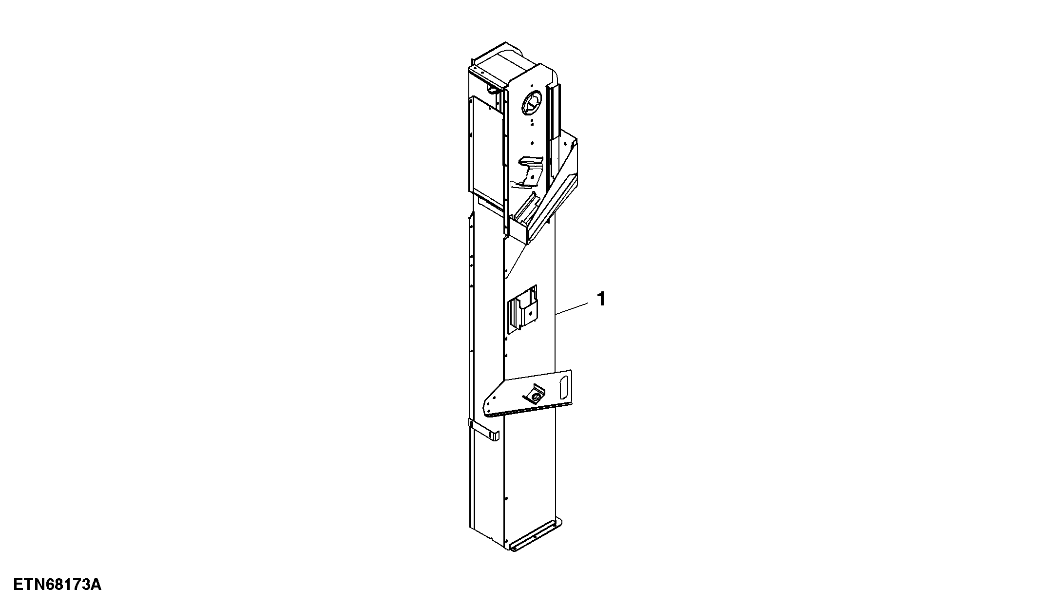 Clean Grain Elevator Housing, Regular Capacity and Regular Wear