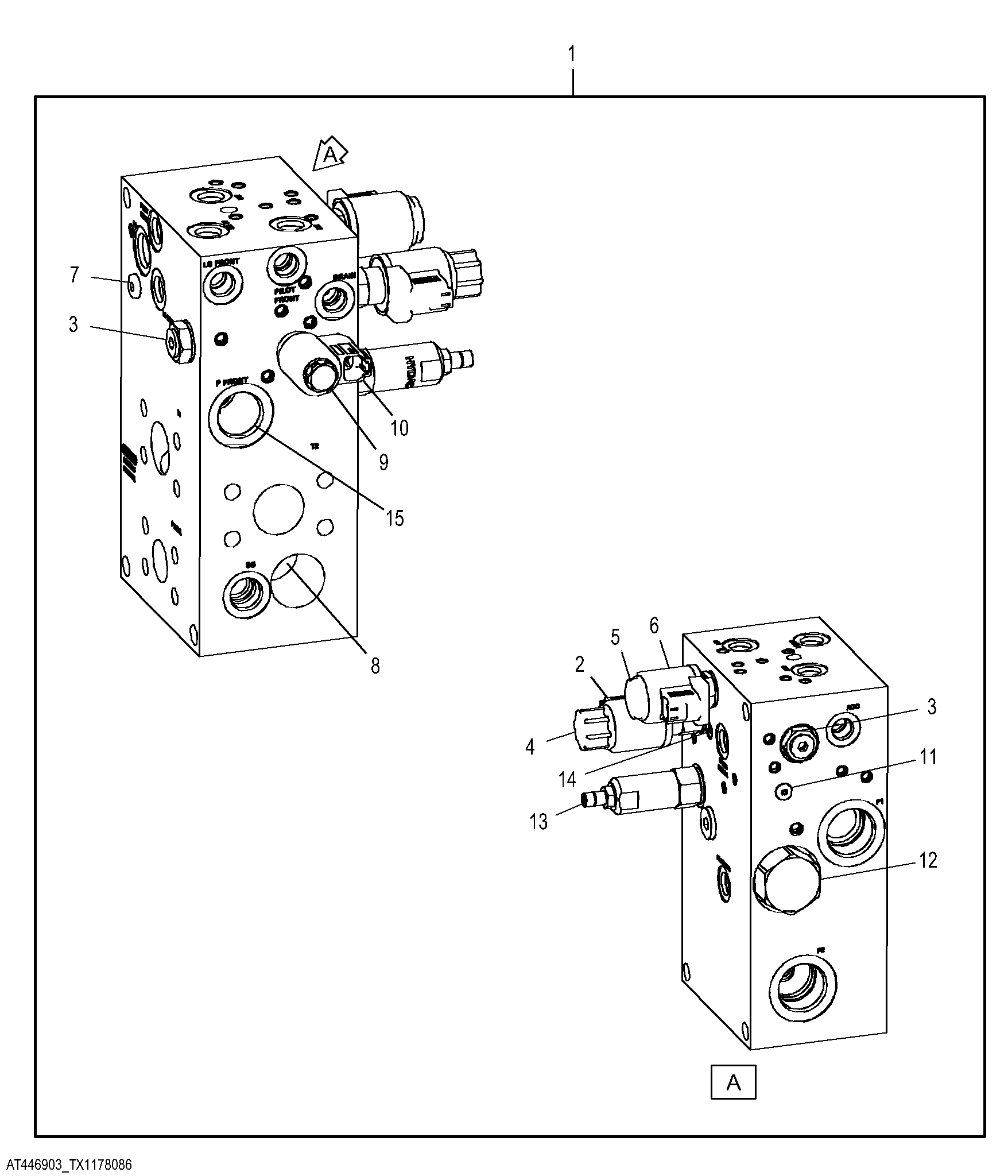 Hydraulic Pump Manifold Components (678288 - )