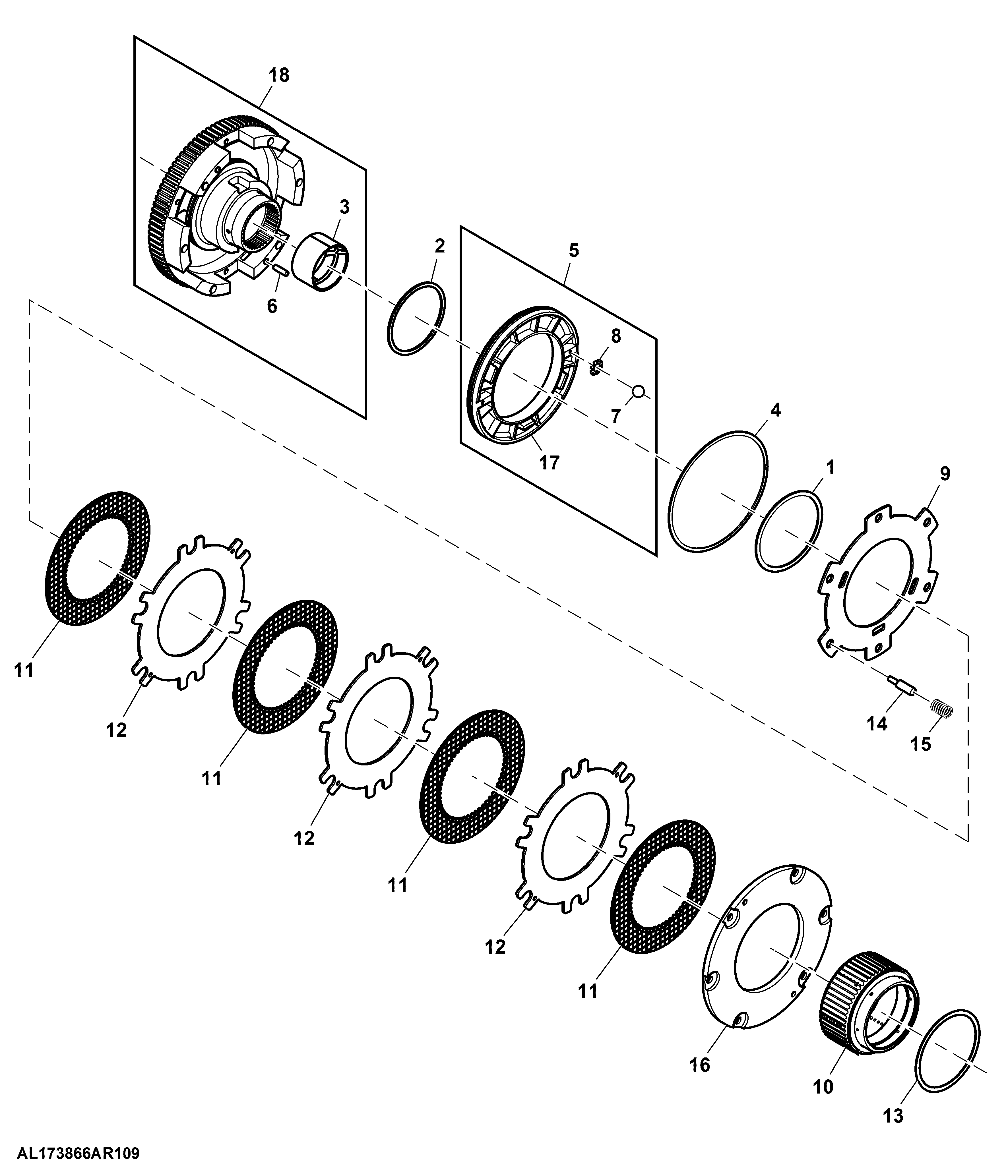 Direct Drive Clutch, PowrQuad™, W/ Mechanical Reverser Control