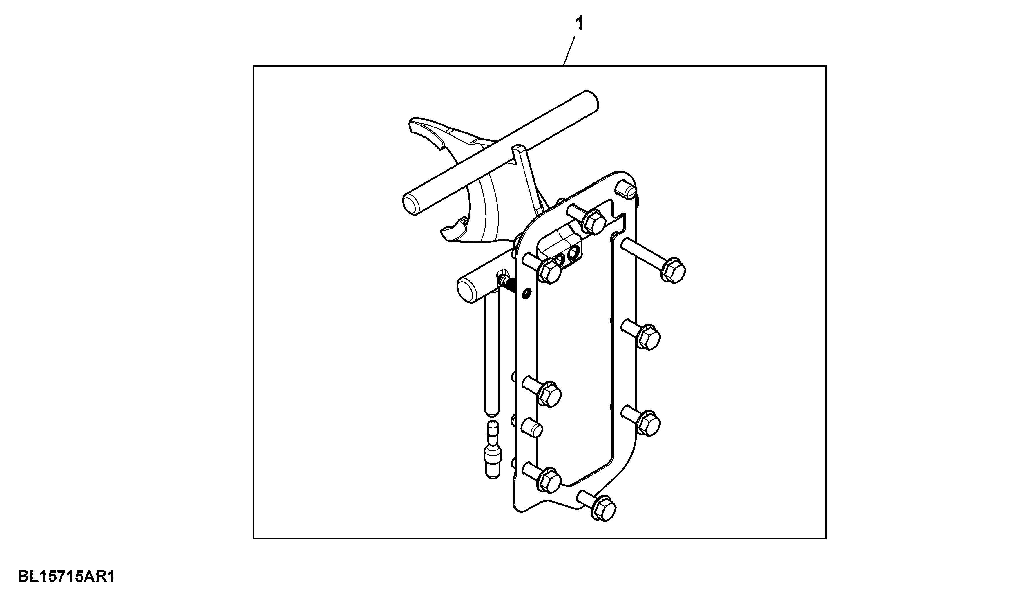 Attachment, Shifter Parts, 6-Range, Creeper