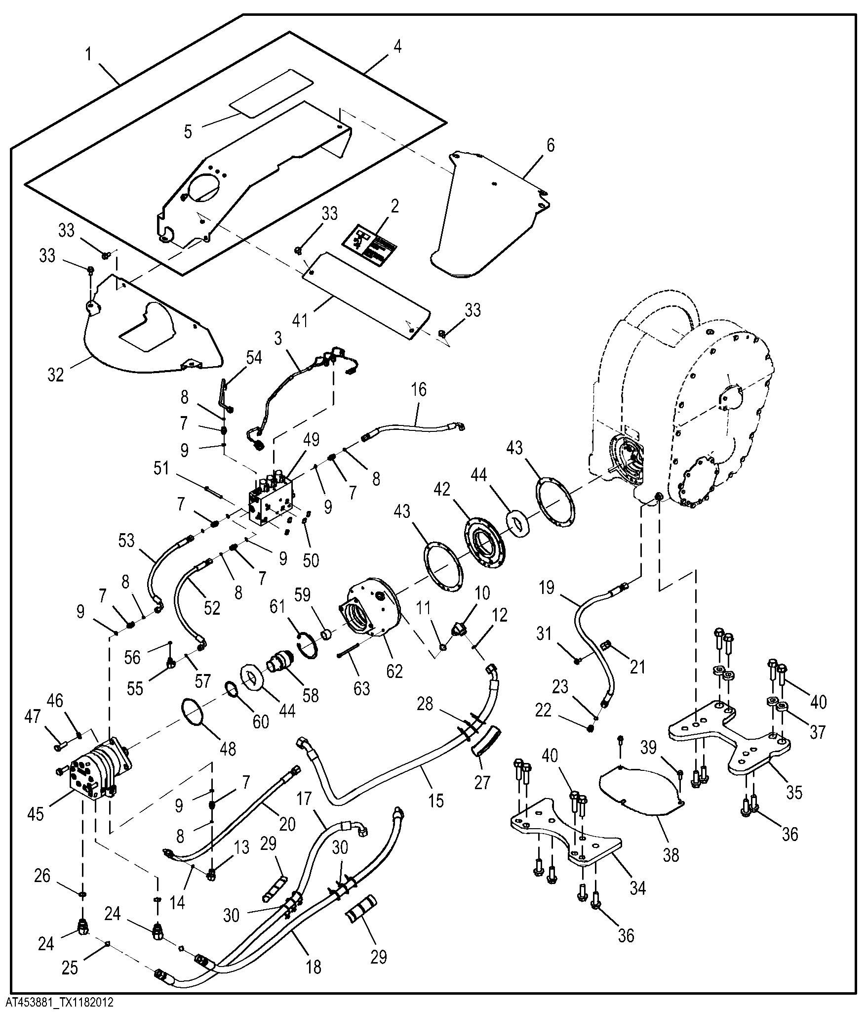 Mechanical to Hydraulic Winch Conversion Kit, 6000 Winch - Dual Function