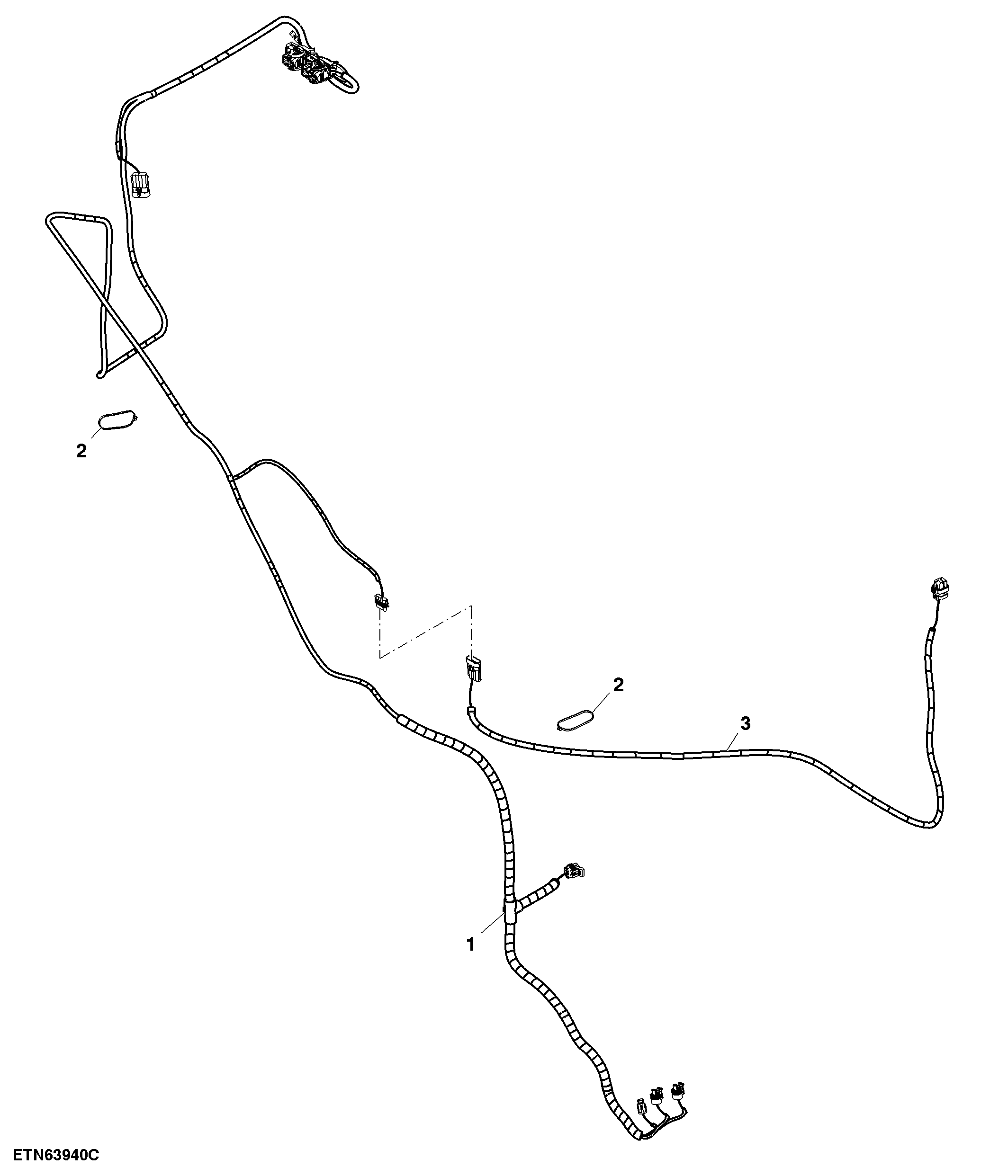 Wiring Harness, SBBC (With AutoTrac™ Integrated)