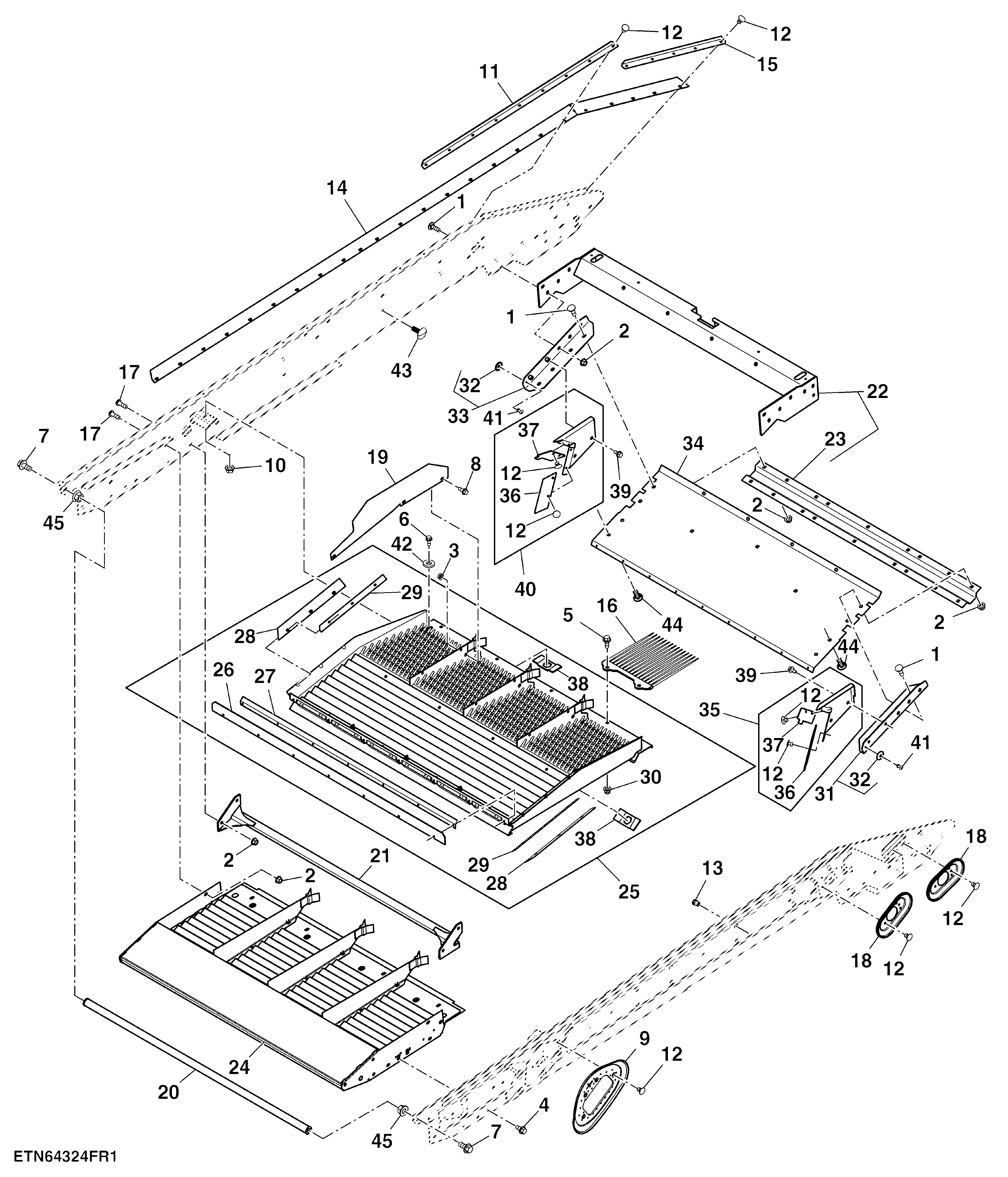 Chaffer Frame W/O Raised Center Front Extension