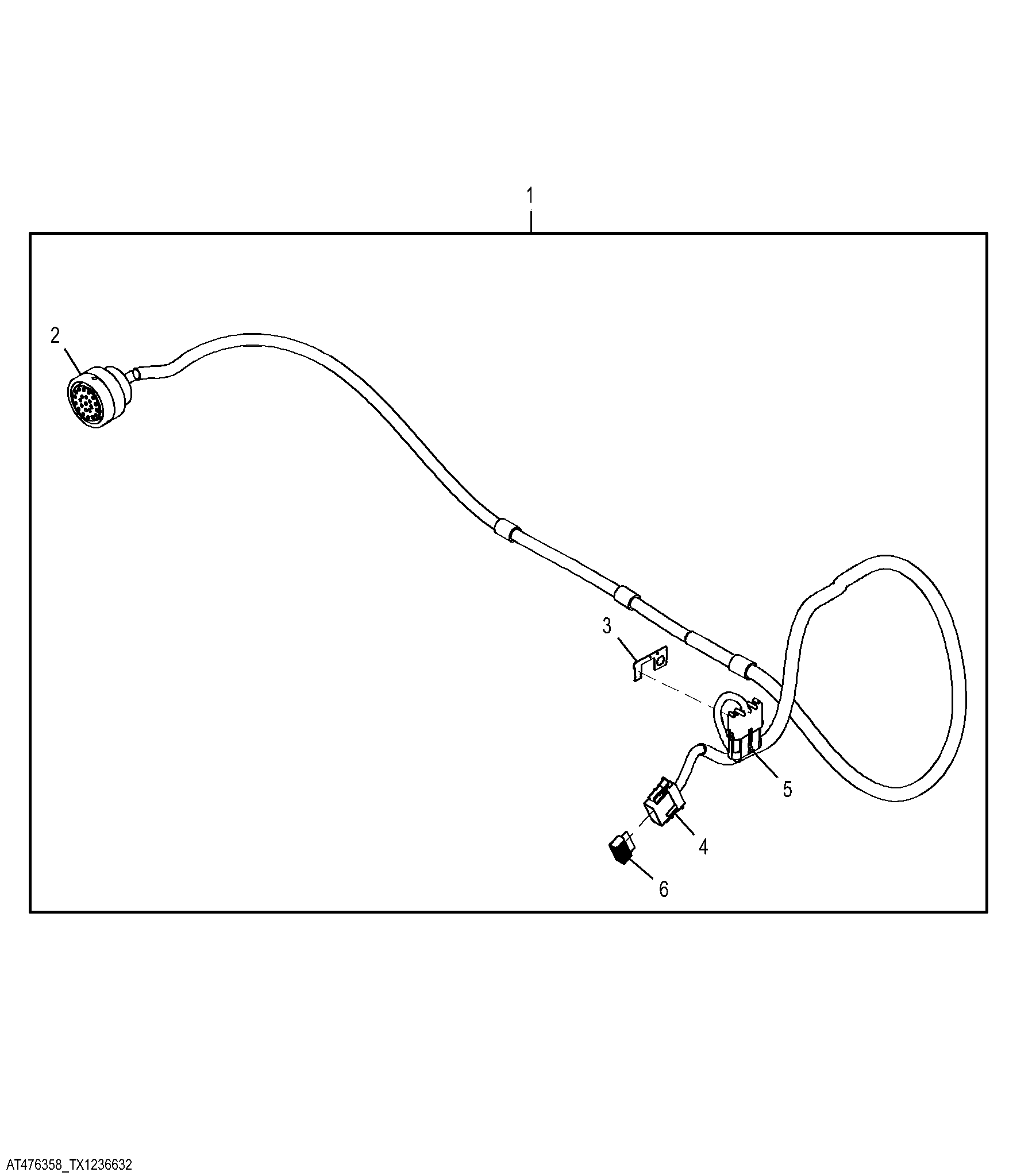 Joystick Steering Wiring Harness and Connectors