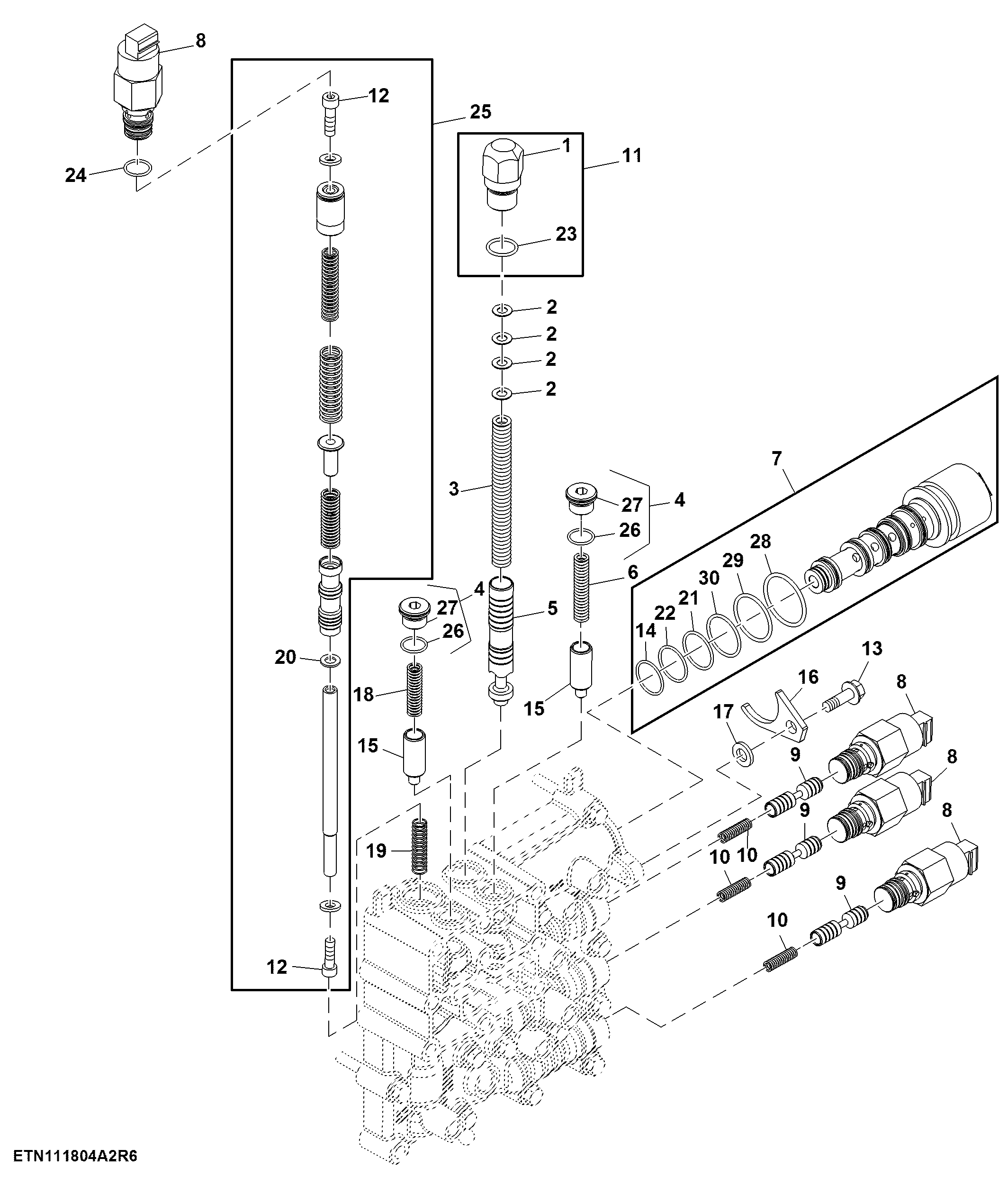 Control Valve, MFWD, PowrReverser™ Plus (2/2)