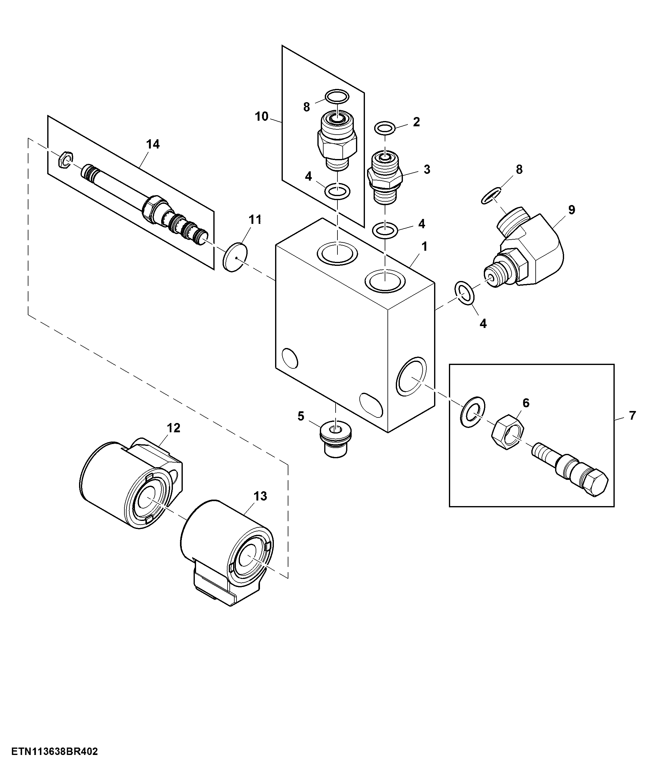 Variable Speed Engine Fan Control Valve, 2WD
