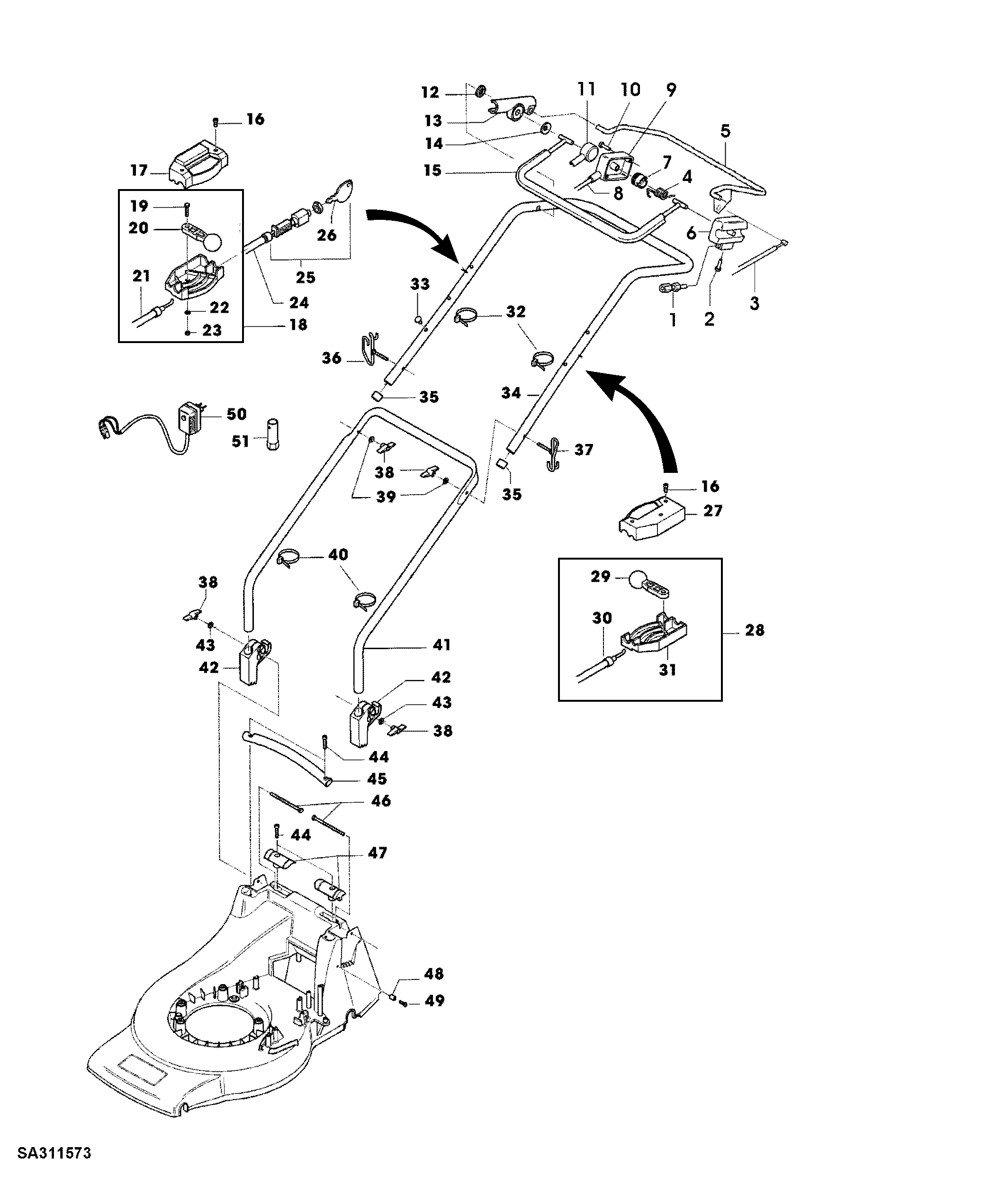 Guide, Starting Motor, Shift Linkage ( - 000458)