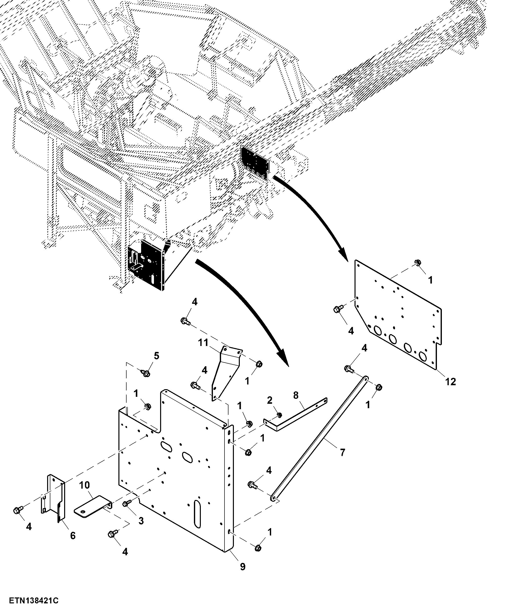 Grain Tank Electrical Component (795001 - )