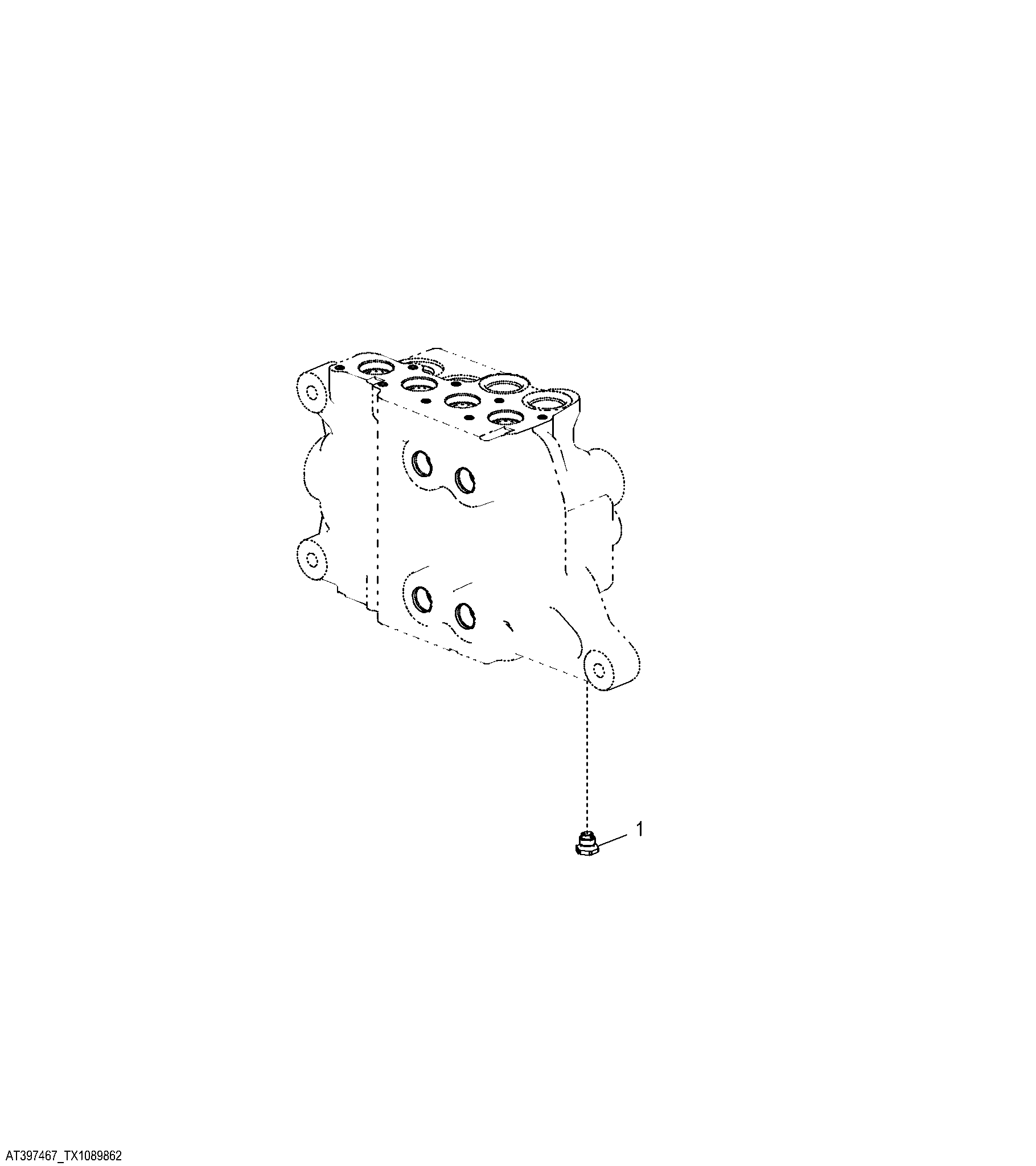 Loader Control Valve Plug