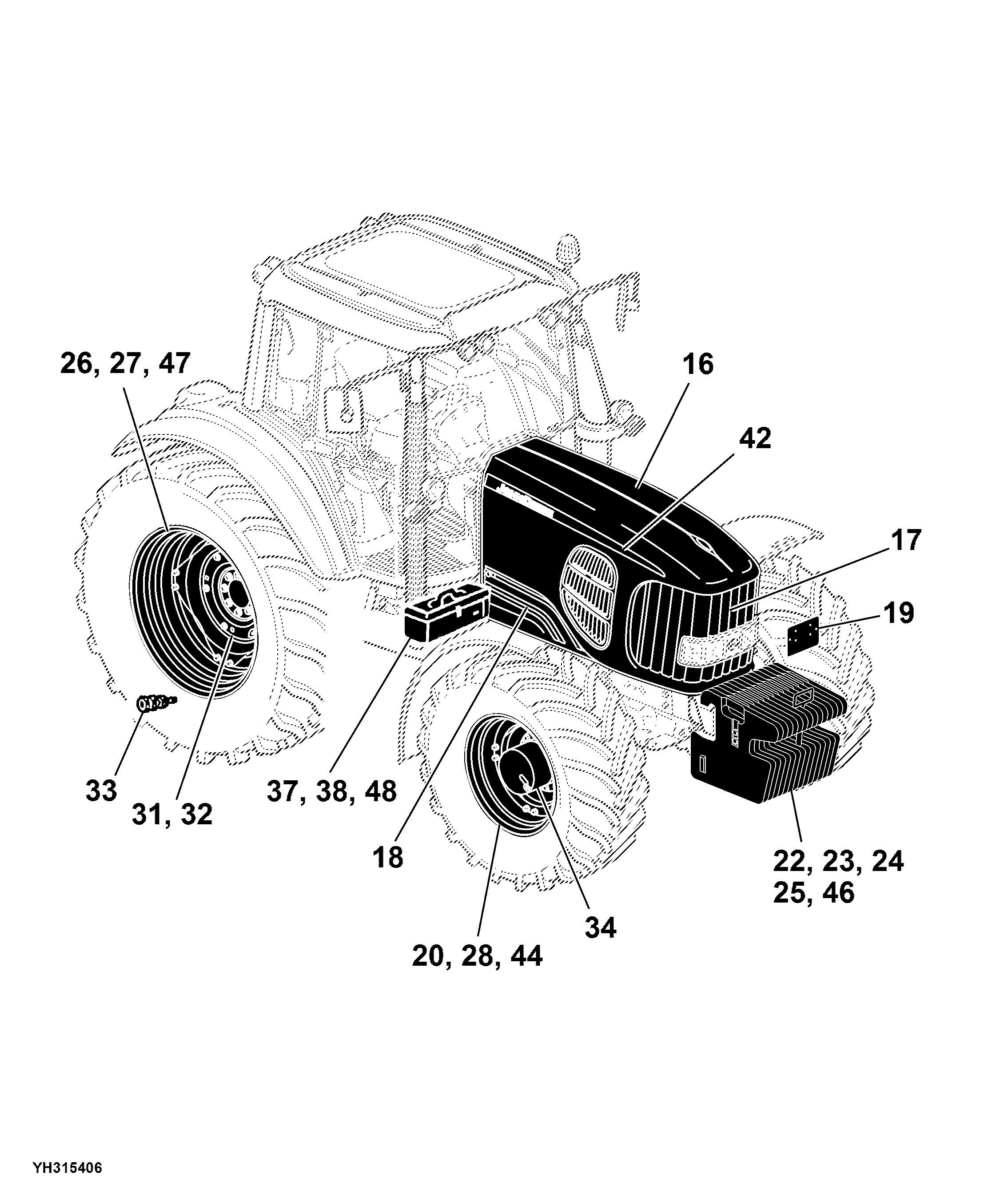 80 Frame, Front Axles, Sheets, Miscellaneous
