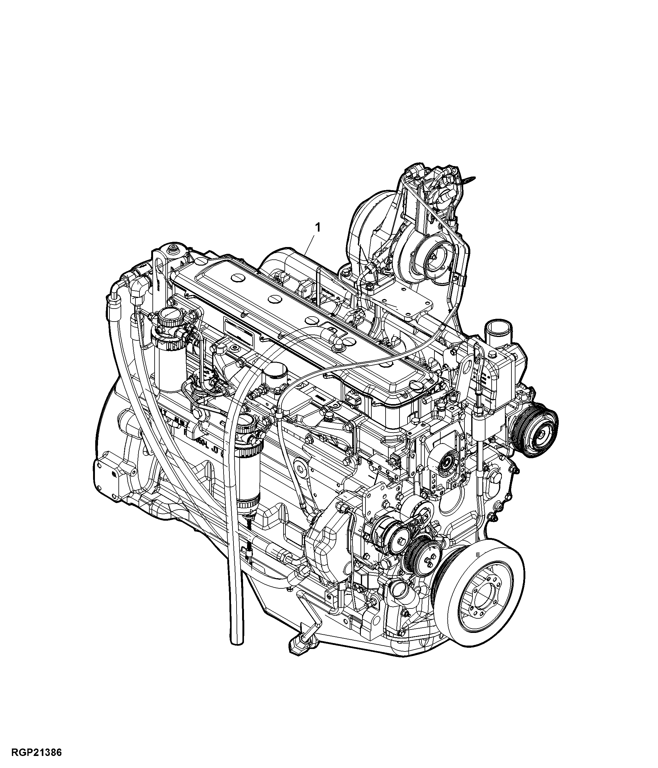 9901 Replacement Engine