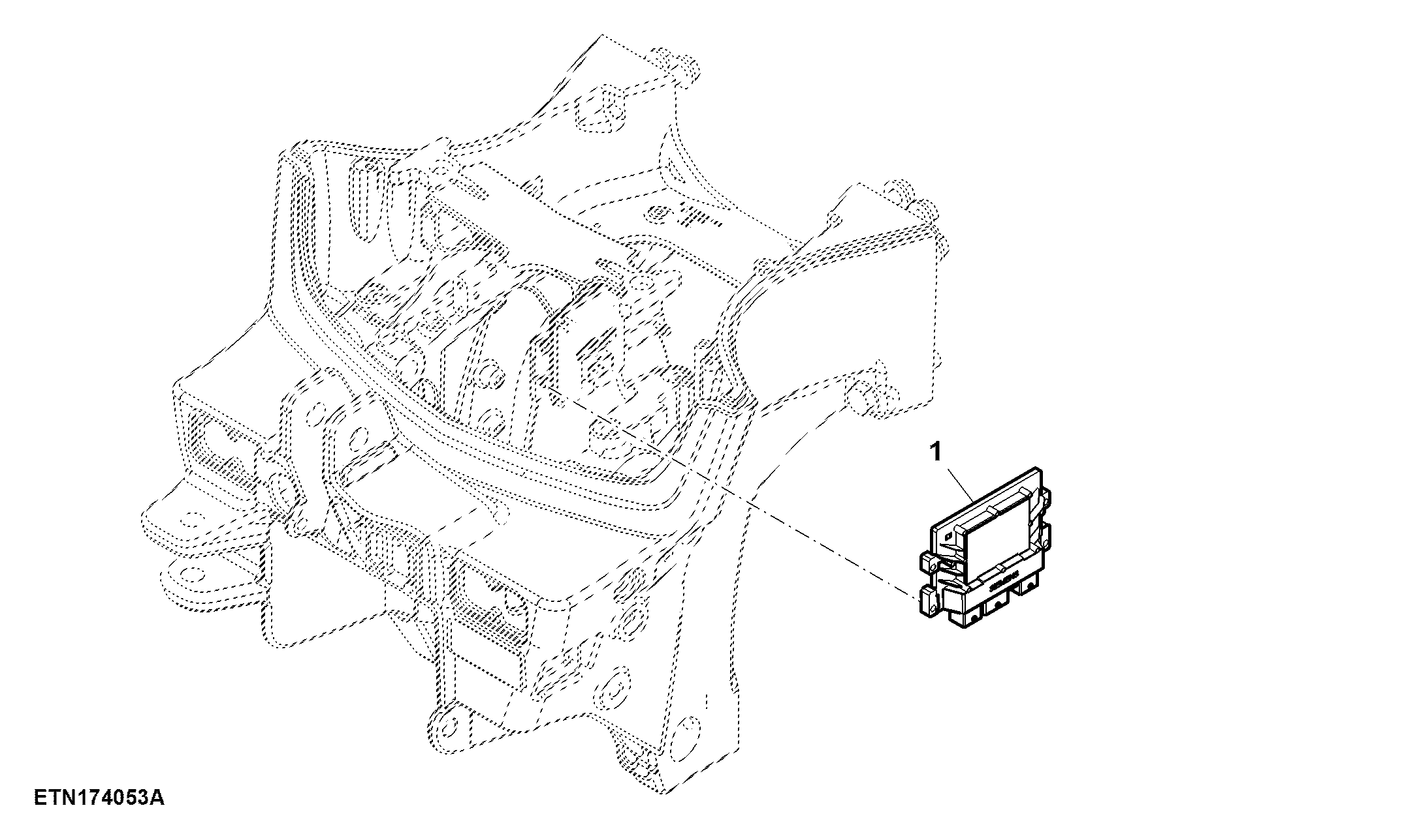 Front Controller, W/ Front Hitch and ILS™ (120000 - )
