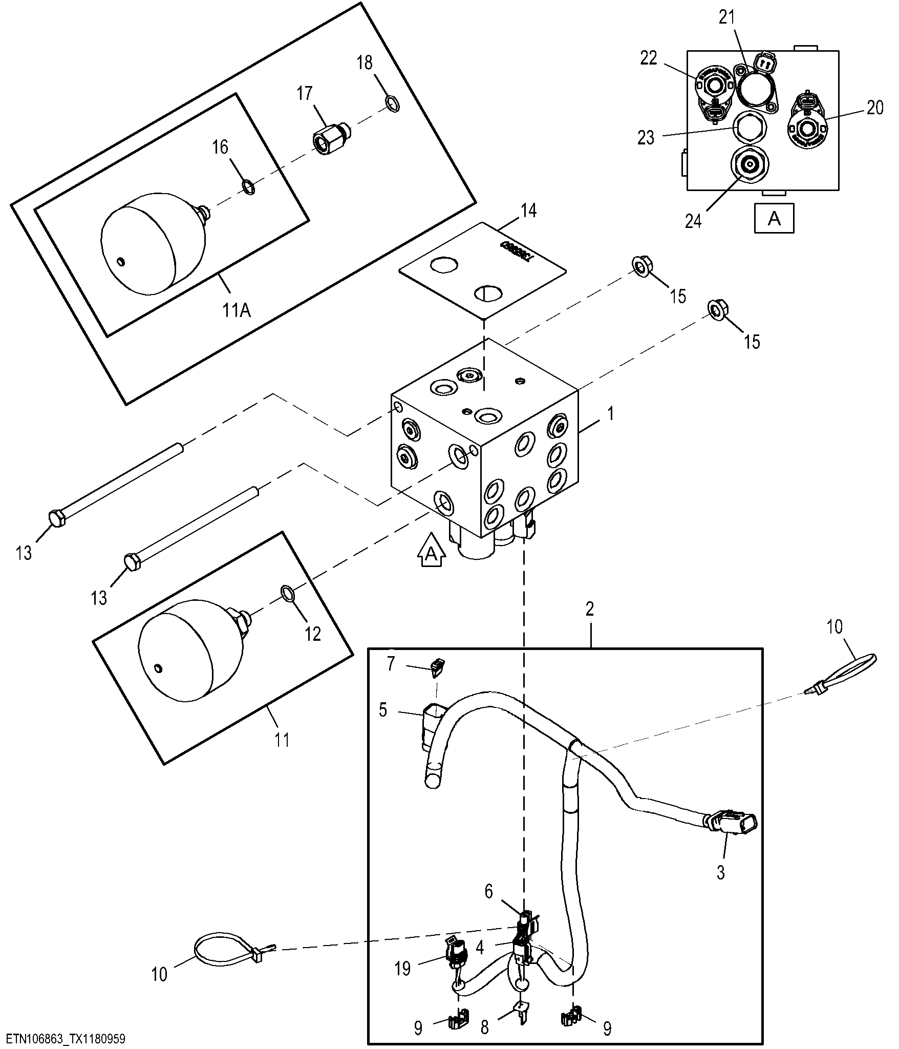 Pilot Enable Pattern Select Valve (PEPS) ( - 303523)