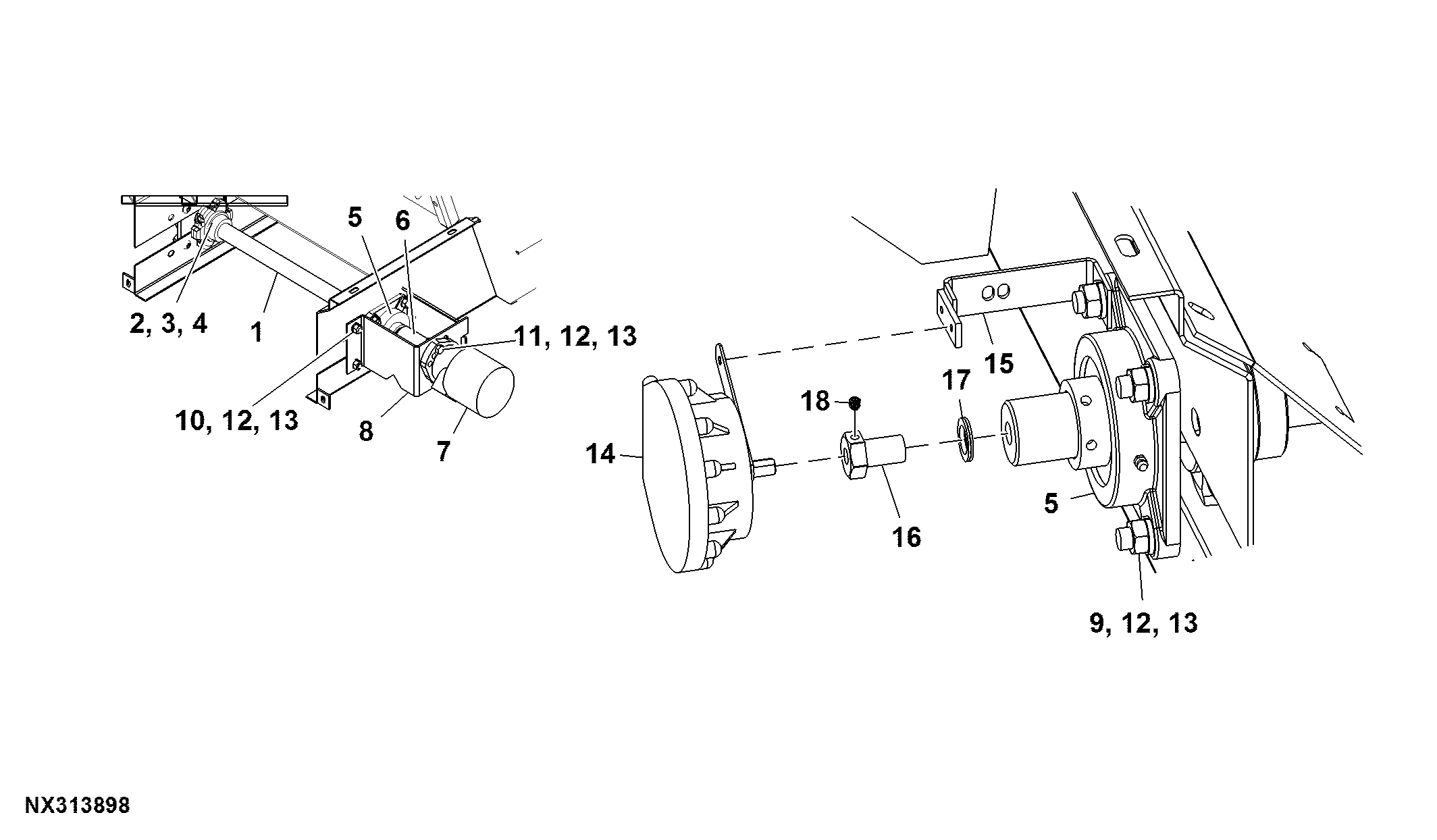 Second Product Bin Conveyor Drive and Encoder