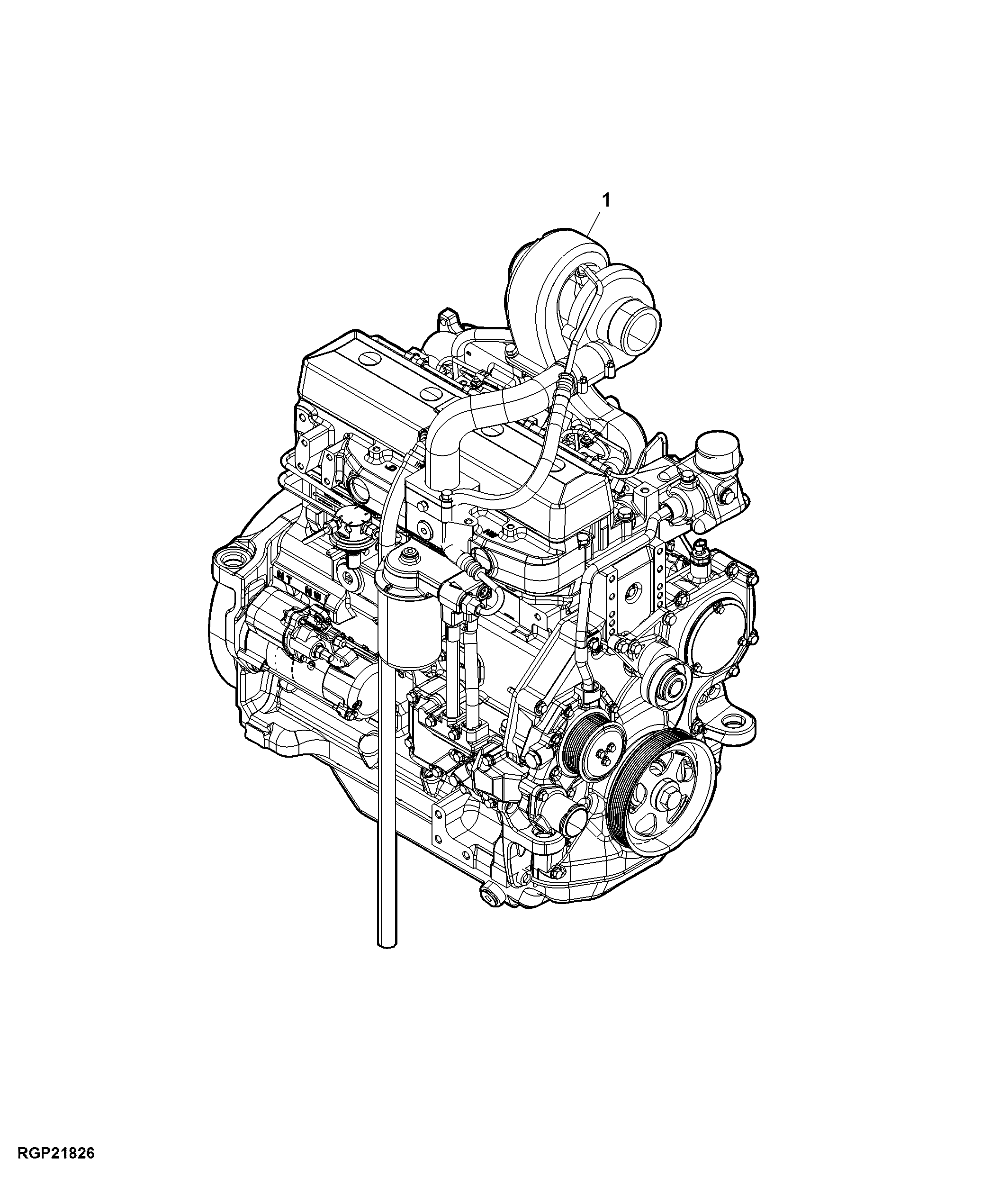 9901 Replacement Engine