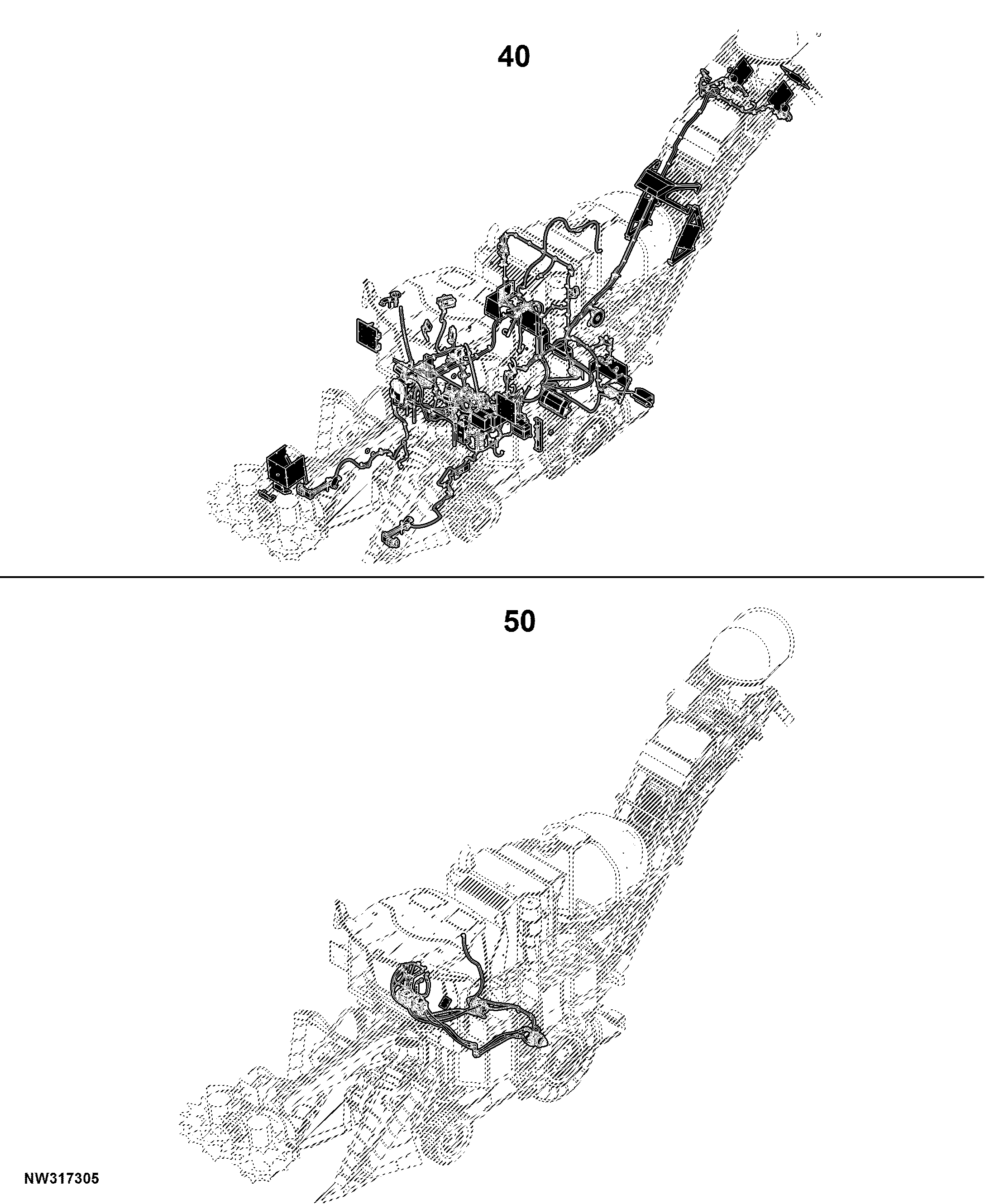 CH570 (Wheel) Sugarcane Harvester (Engine: 6090HNW02, 6090HNW04) South America Edition