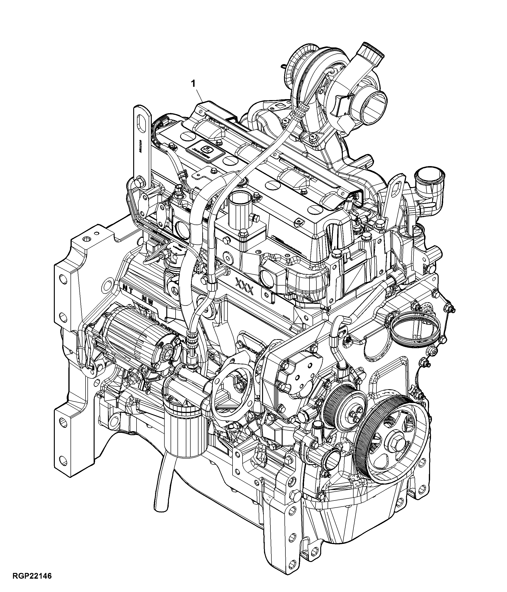 9901 Replacement Engine