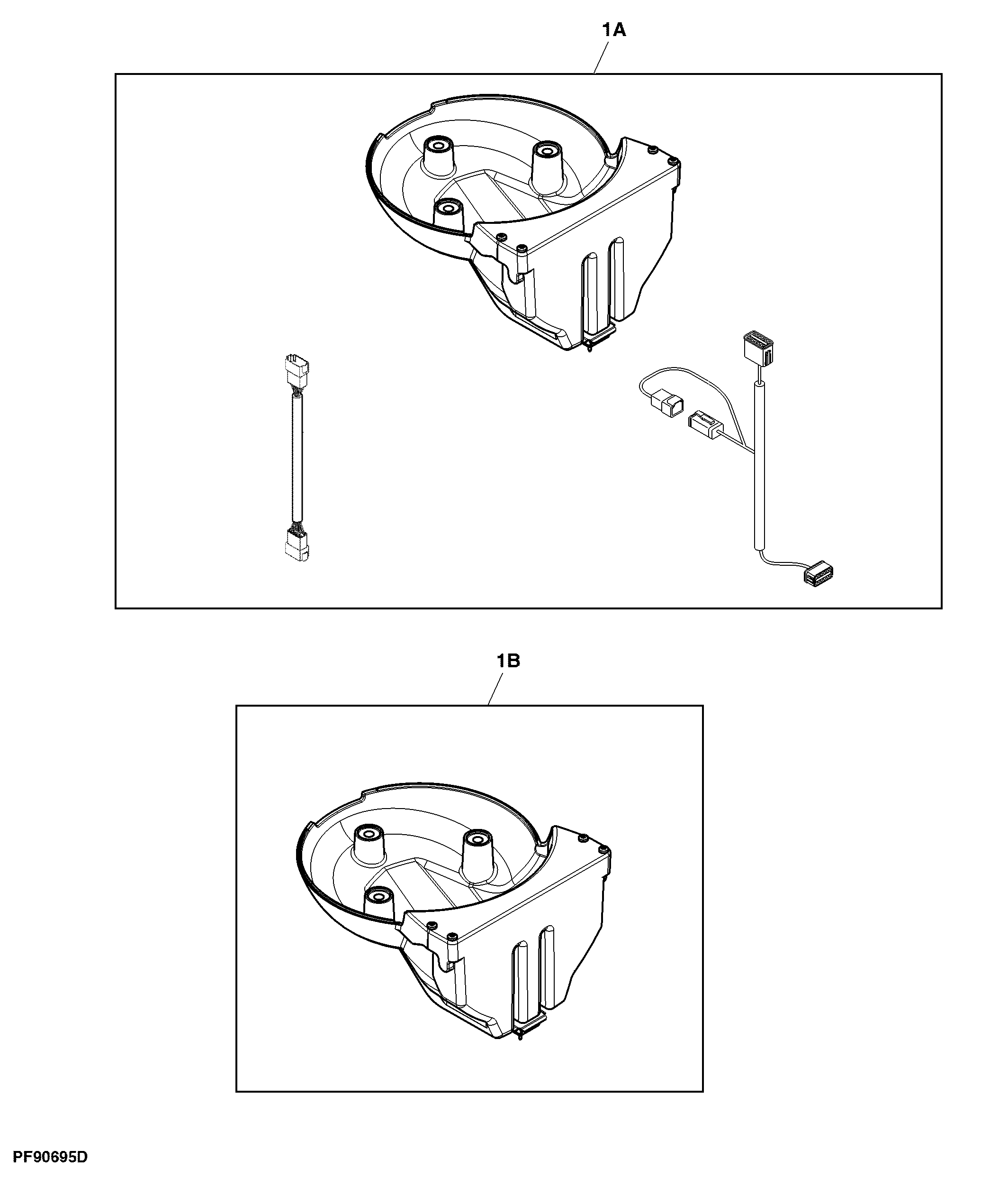 Attachment, StarFire™ 300 Shroud Mount with Harness