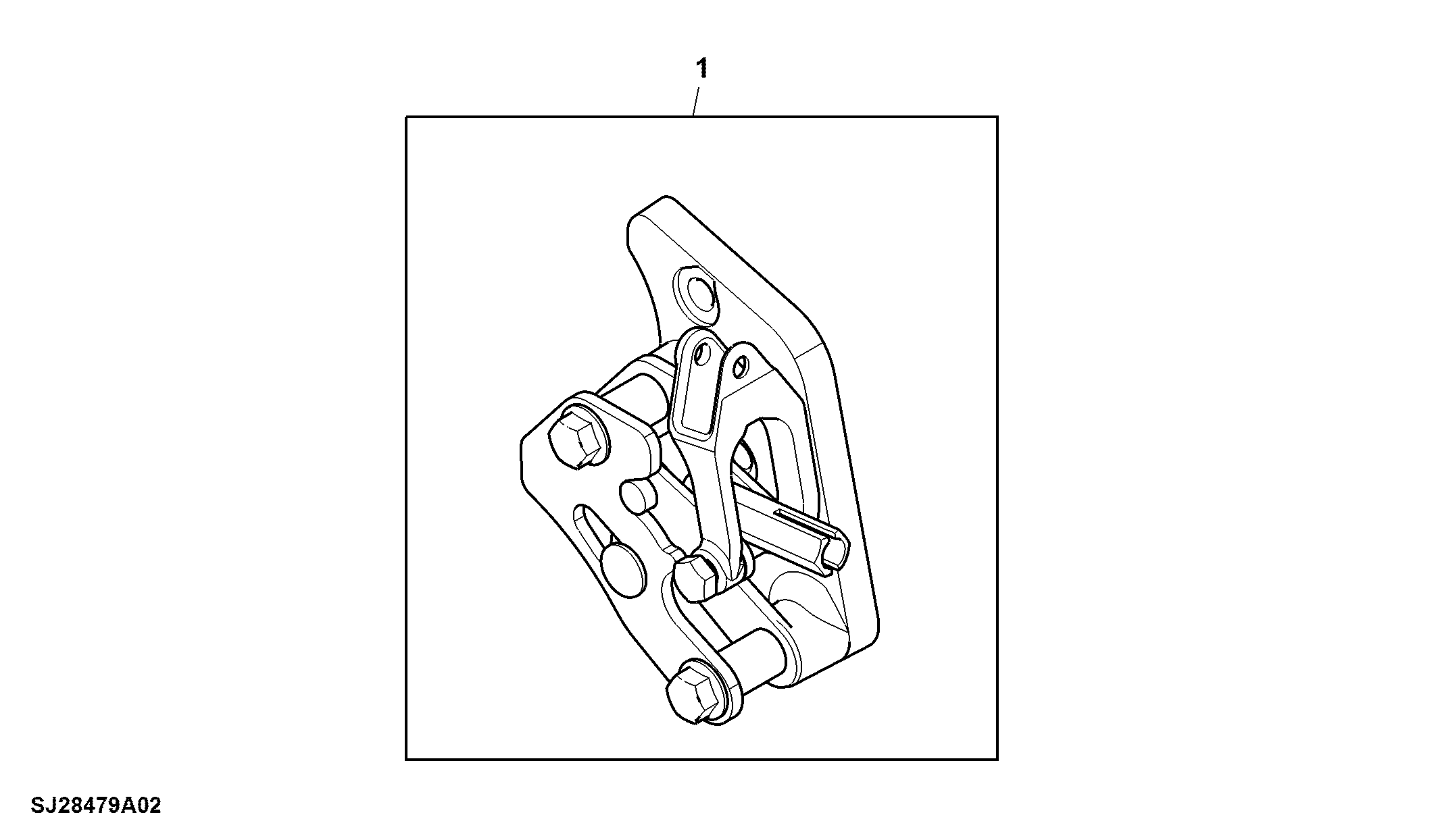 Attachment, Hand Brake Linkage