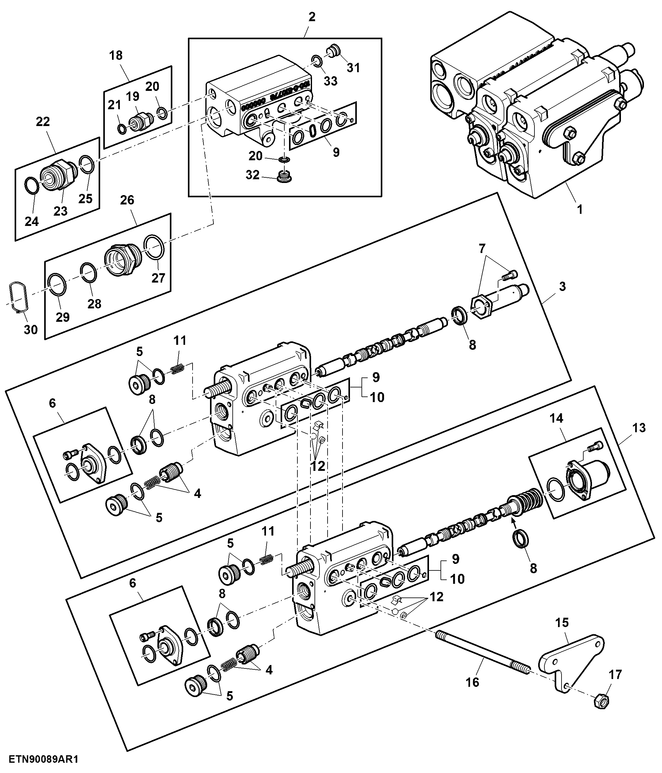 Mechanical Midstack SCV, W/ 2 Functions (673929 - 937675)