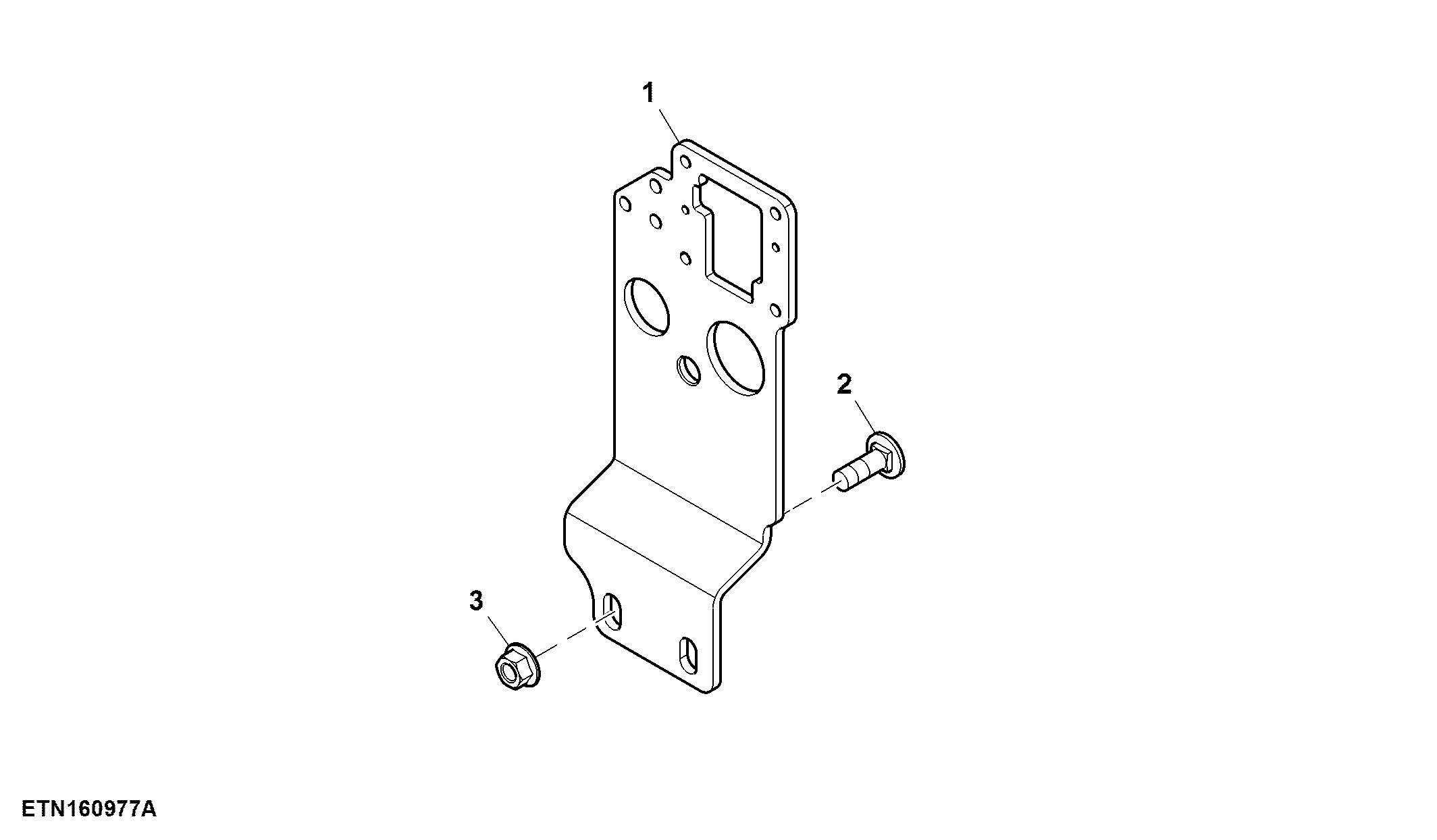 Bracket, Coupler Cover, LH, RH, W/ Power Beyond