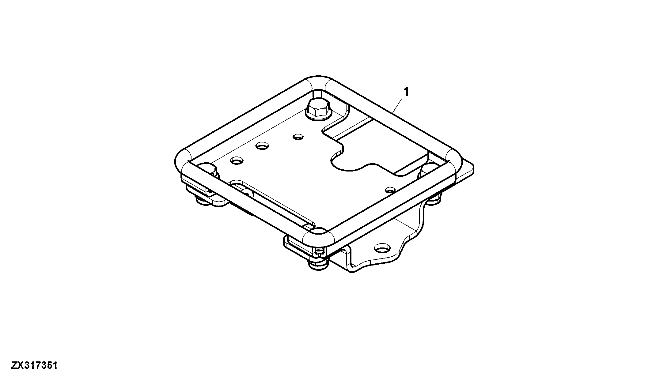 Attachment, Global Positioning System Receiver Mounting Parts