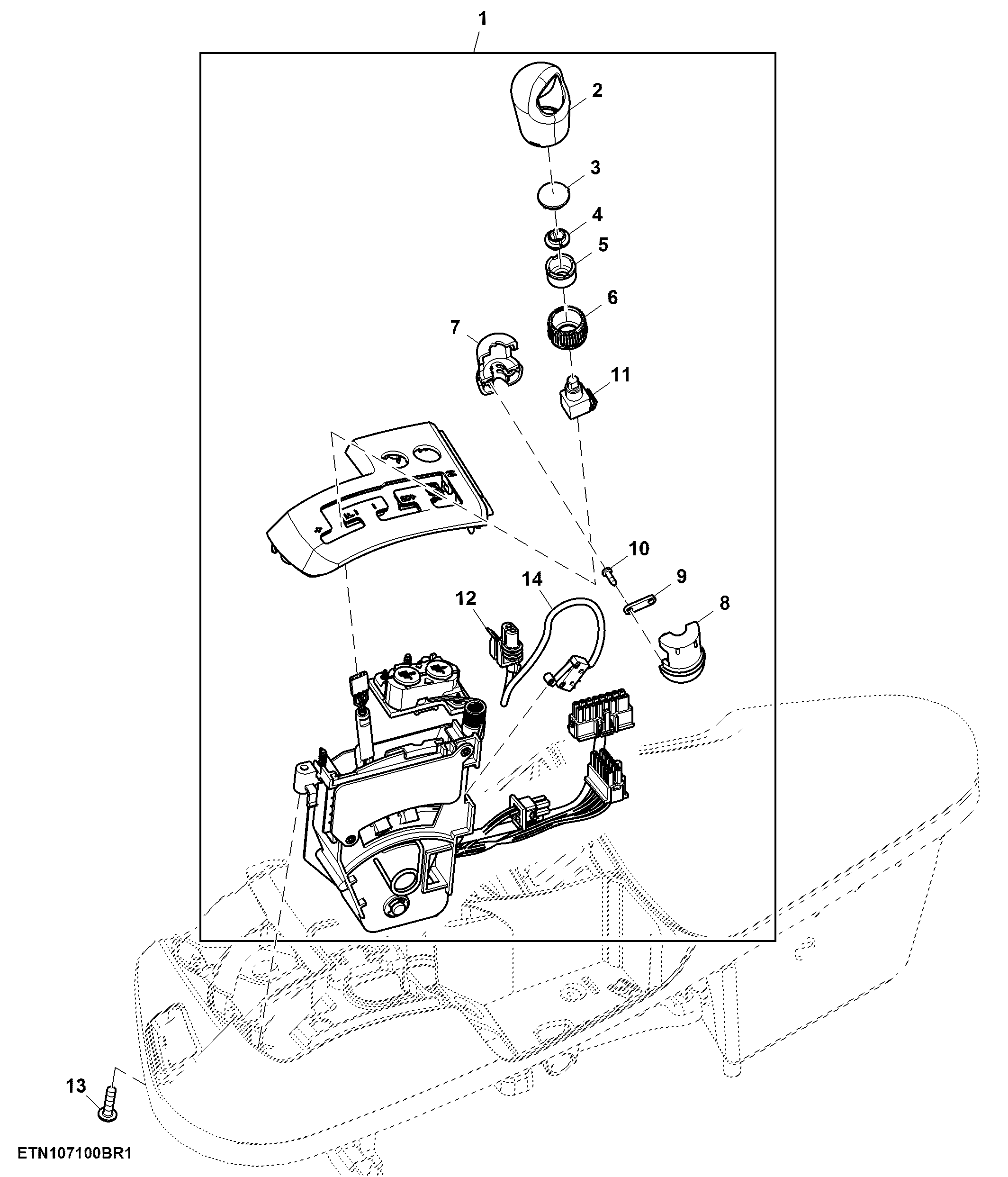 Control, W/ Right Hand Reverser, 16 Speed PST / e23™