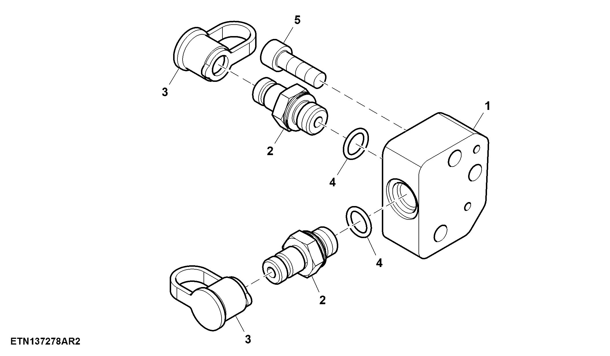 Mounting Parts, Priority 2, W/ PC-Hydraulics, W/O TLS™