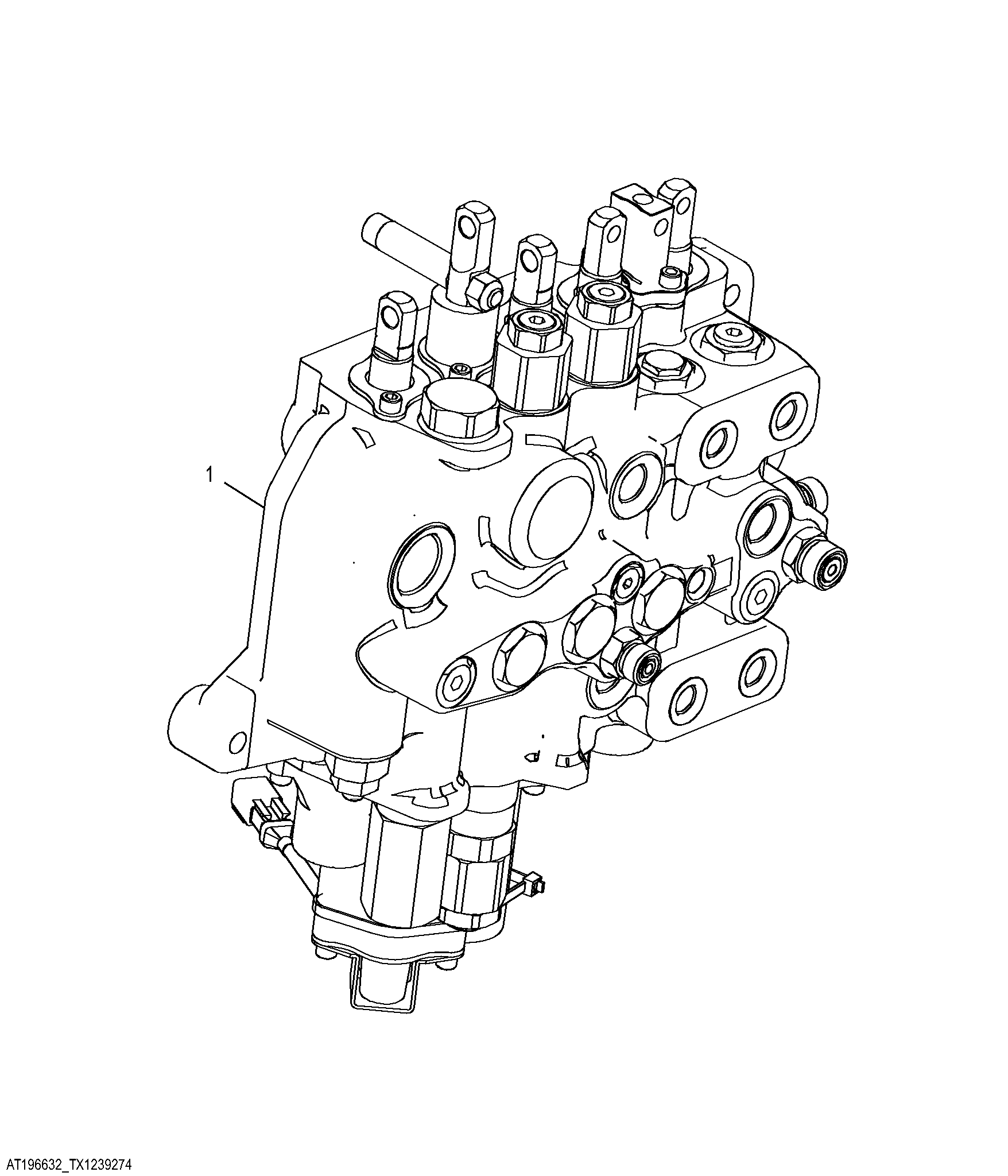 Loader and Stabilizer Valve, Fifth Function (913480 - )