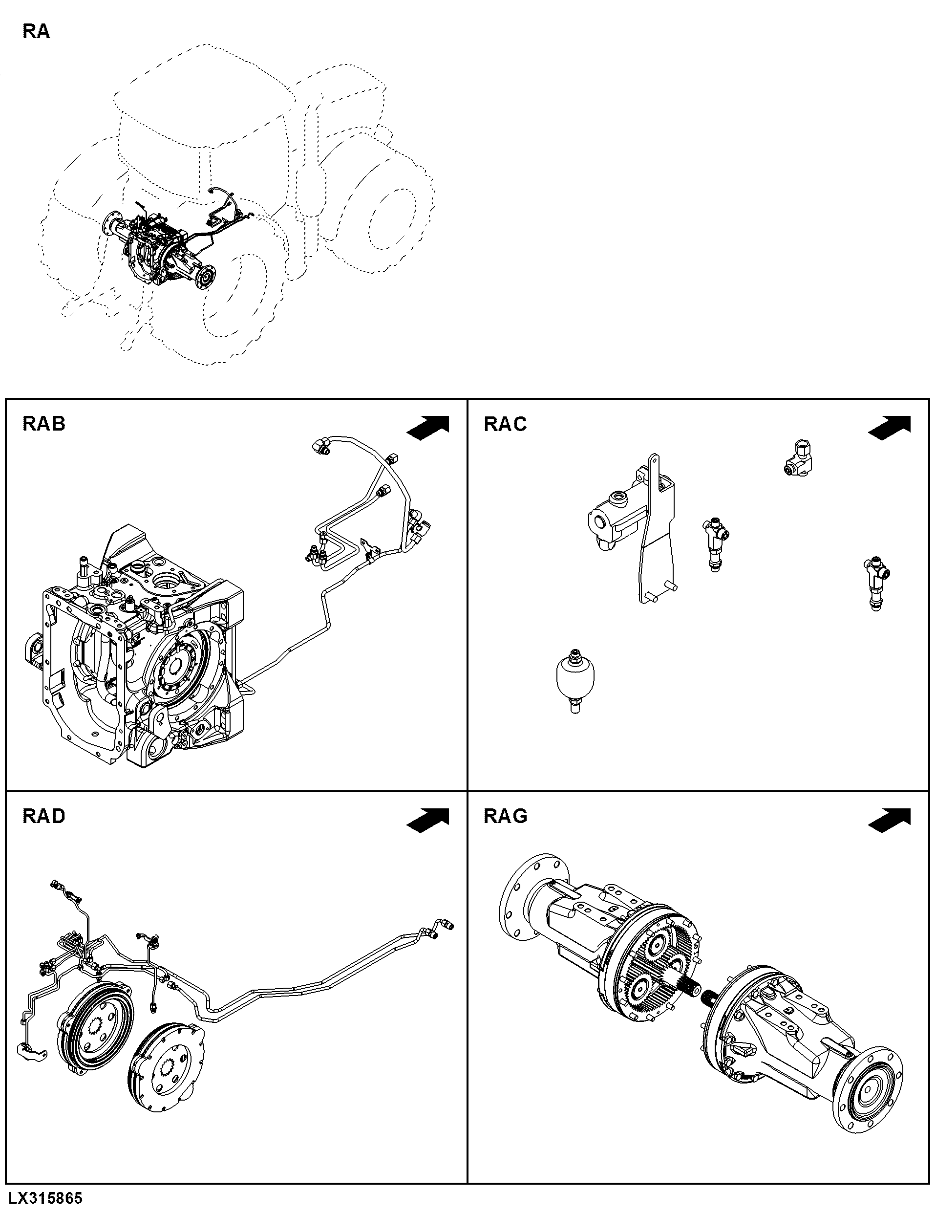 RA Rear Axle