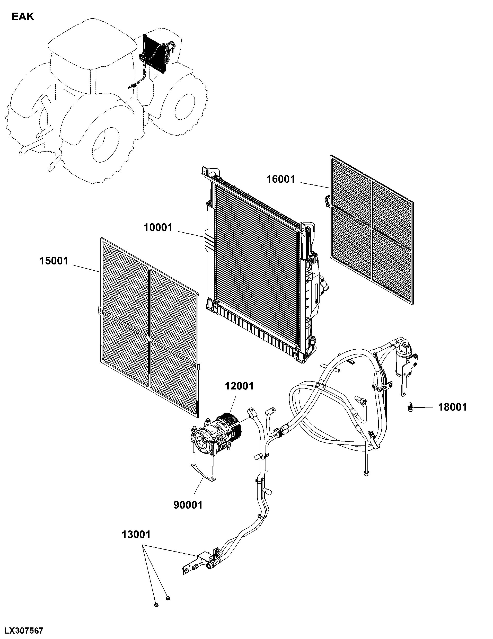 EAK Air Conditioning System, Engine Auxiliaries Related
