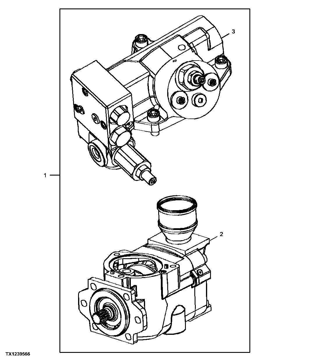 Replacement Main Hydraulic Pump ( - 951254)