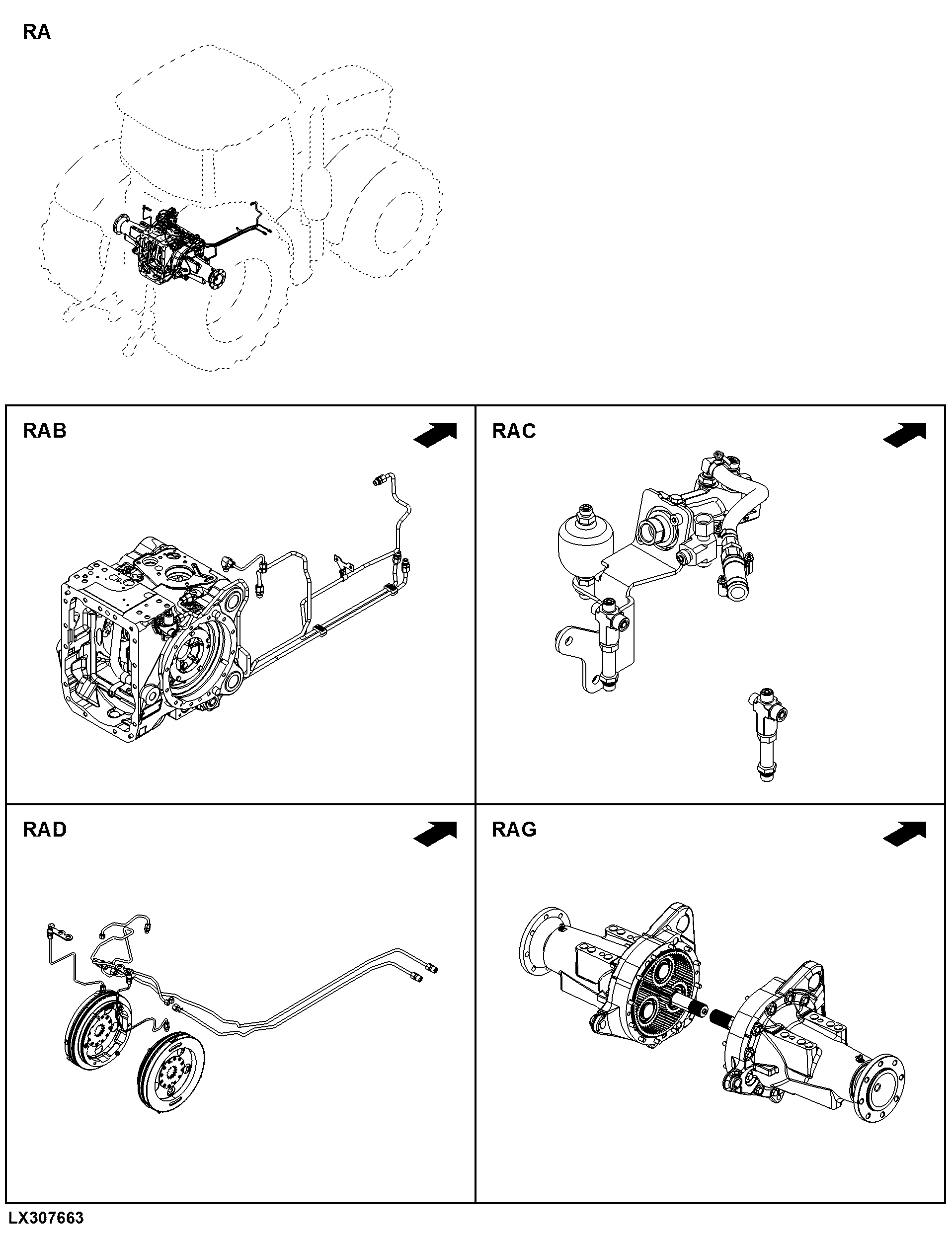 RA Rear Axle