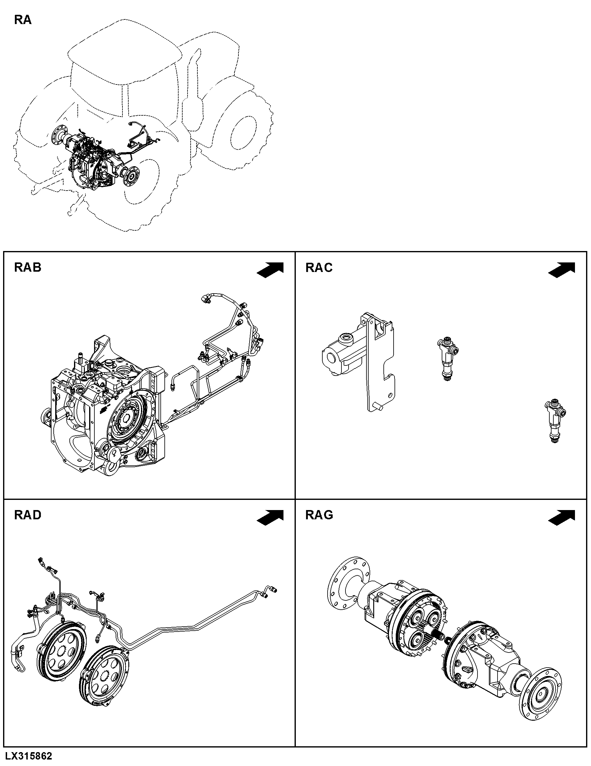 RA Rear Axle
