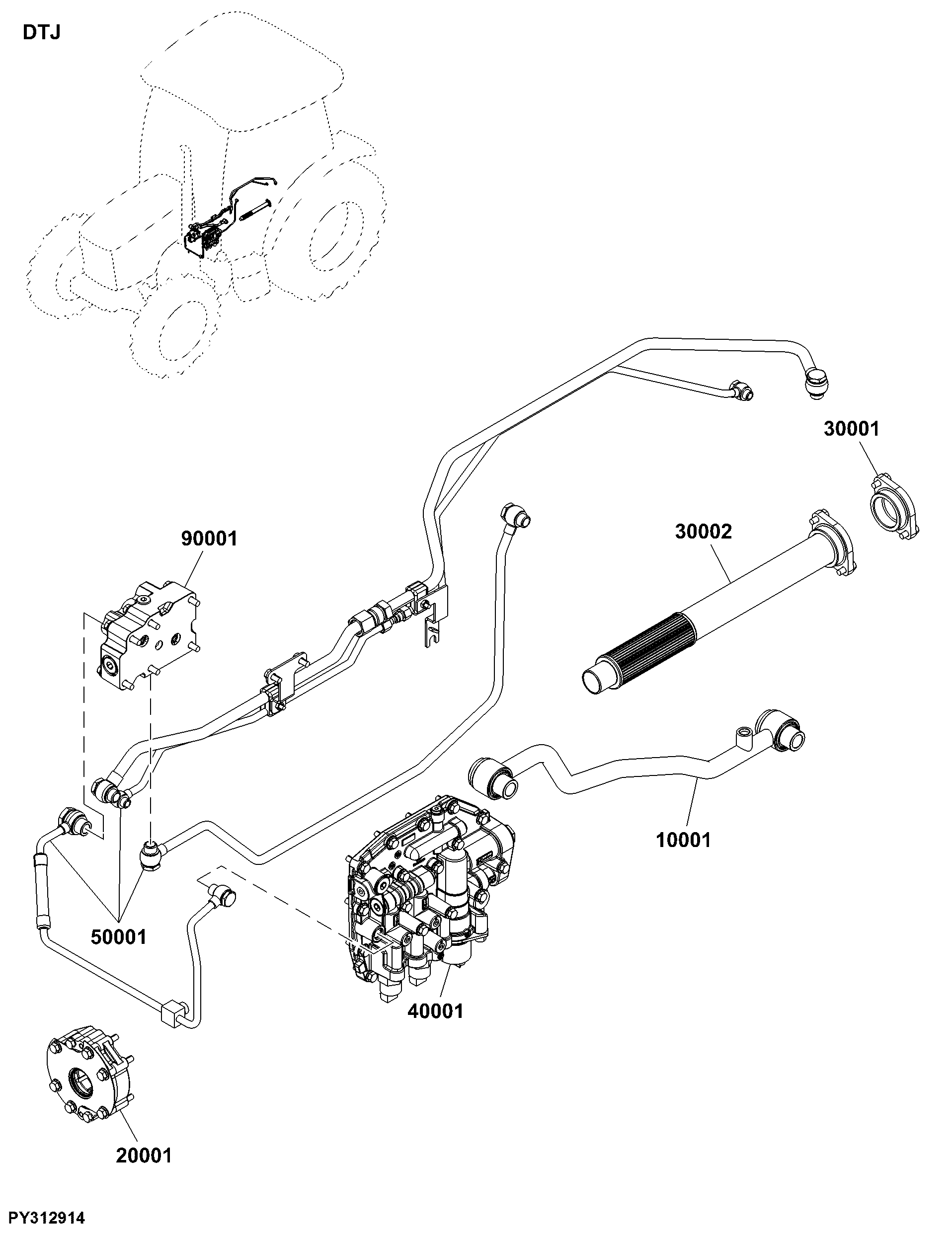 DTJ Transmission Hydraulic Modules and Assemblies