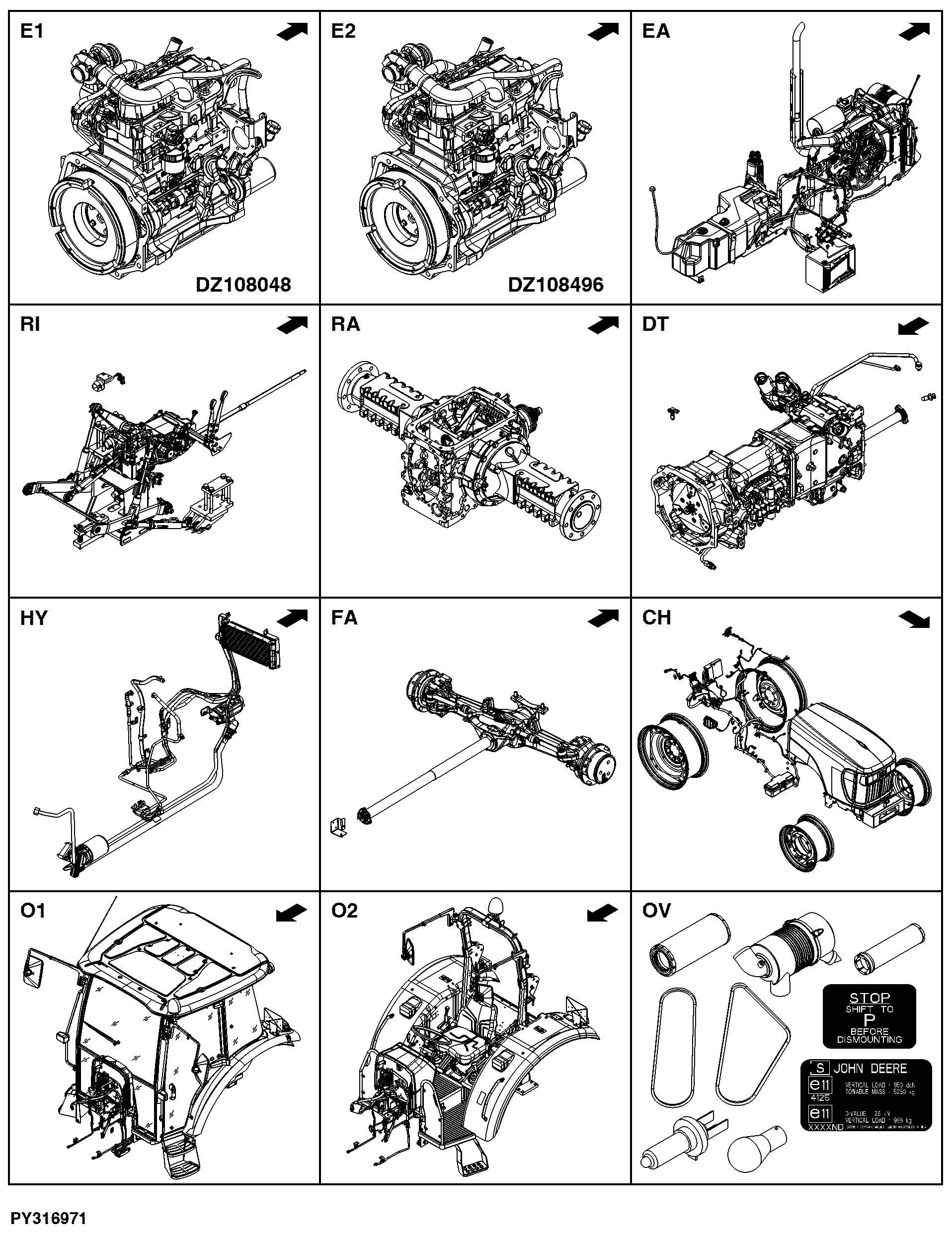 5050E Tractor (TREM IIIA Engine)(Europe Edition)