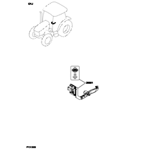 O1J Rear Differential Lock Controls