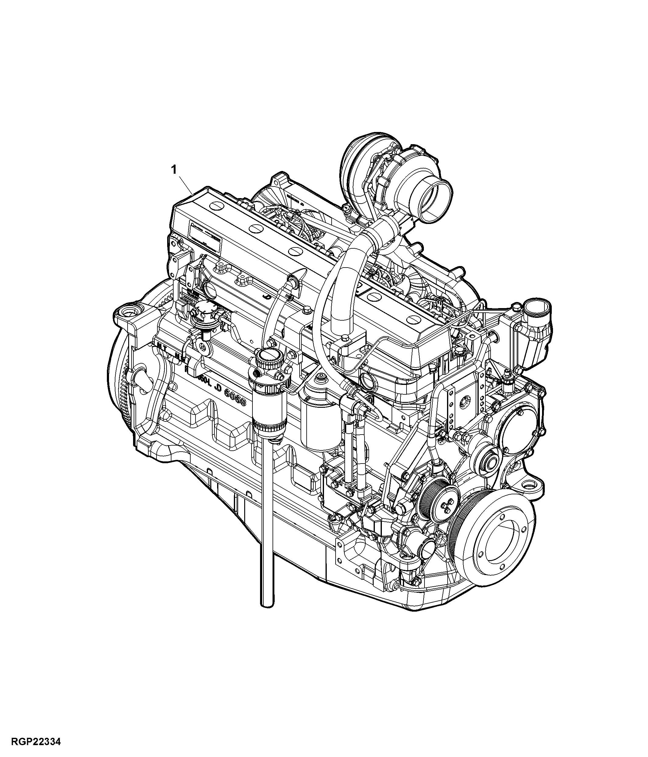 9901 Replacement Engine