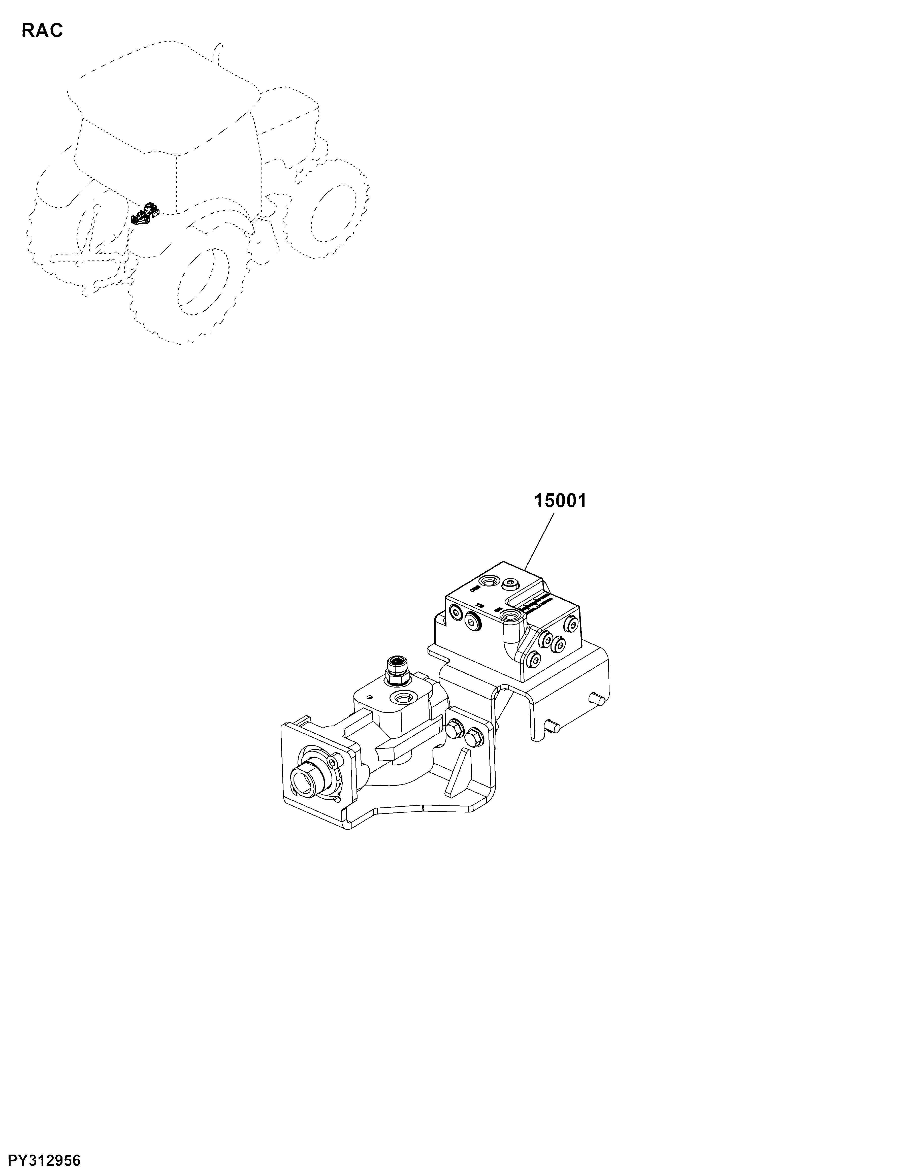 RAC Secondary Brake, Rear Axle