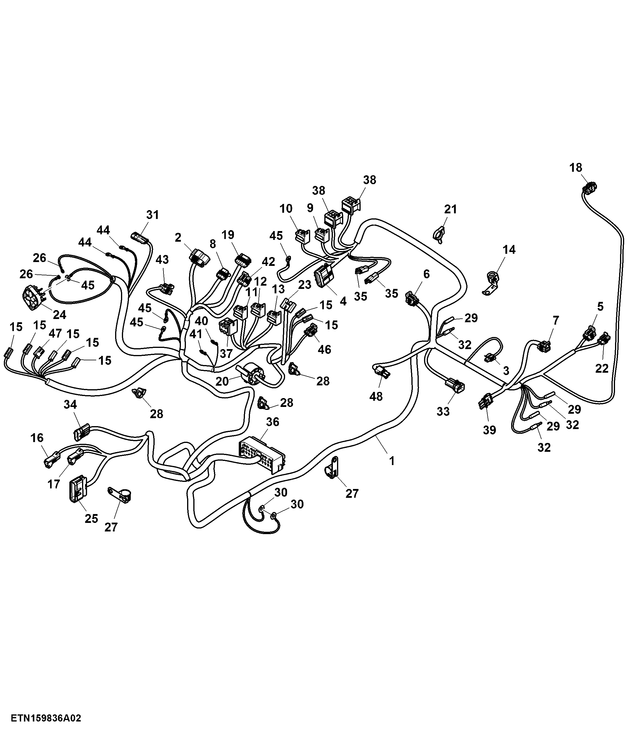 Main Wiring Harness, SyncShuttle™, OOS (1/2)