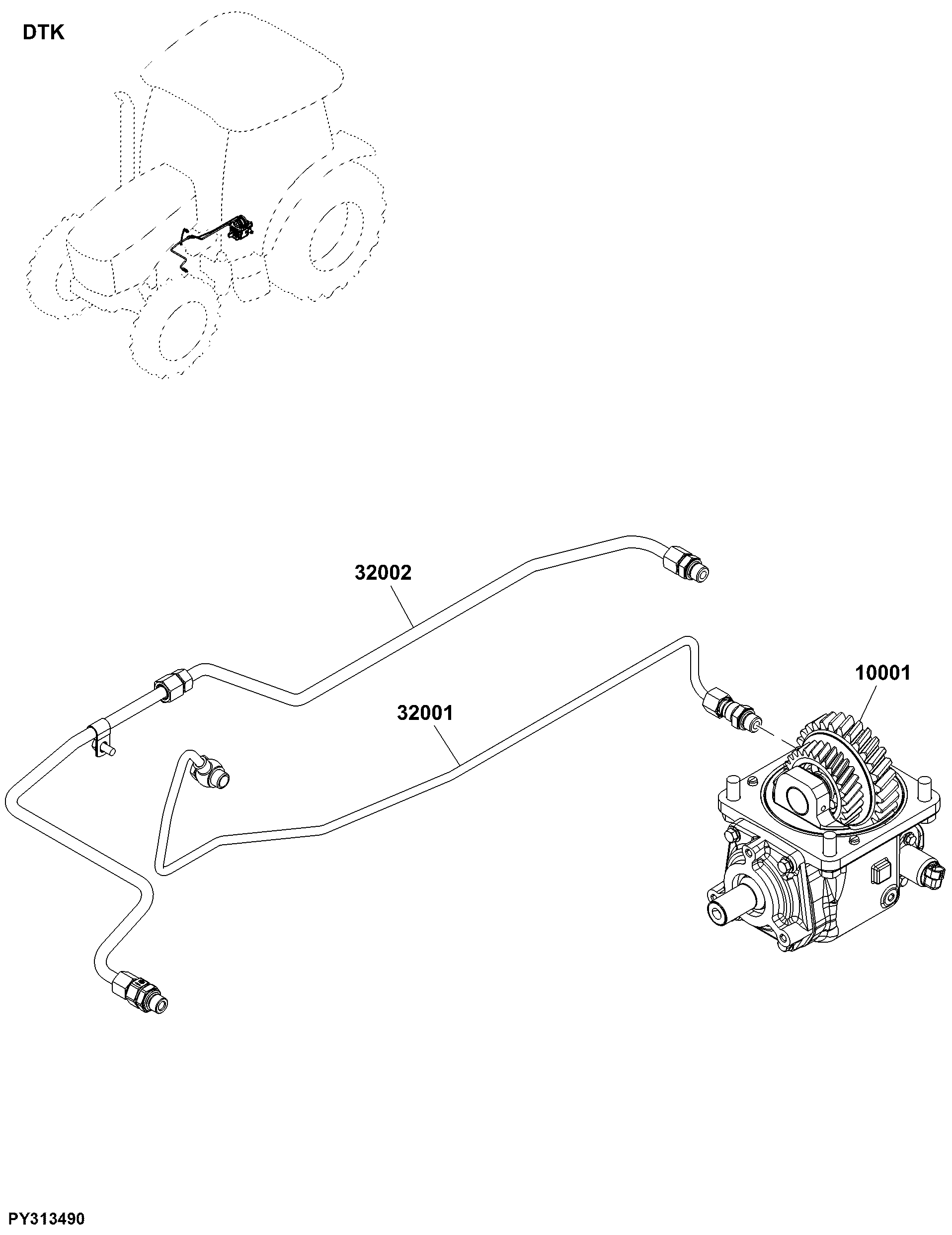 DTK Front Axle Module and Assemblies