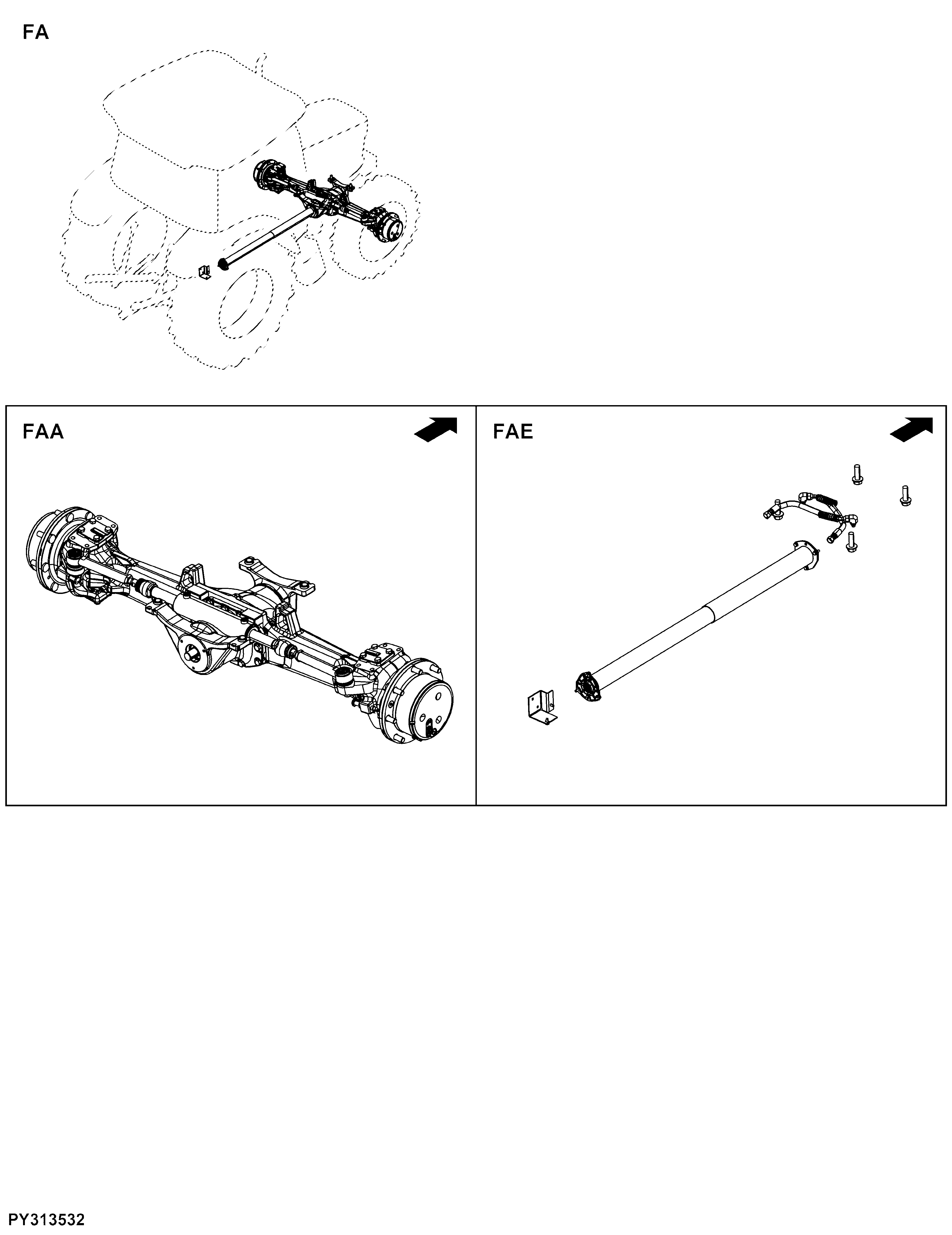 FA Front Axle