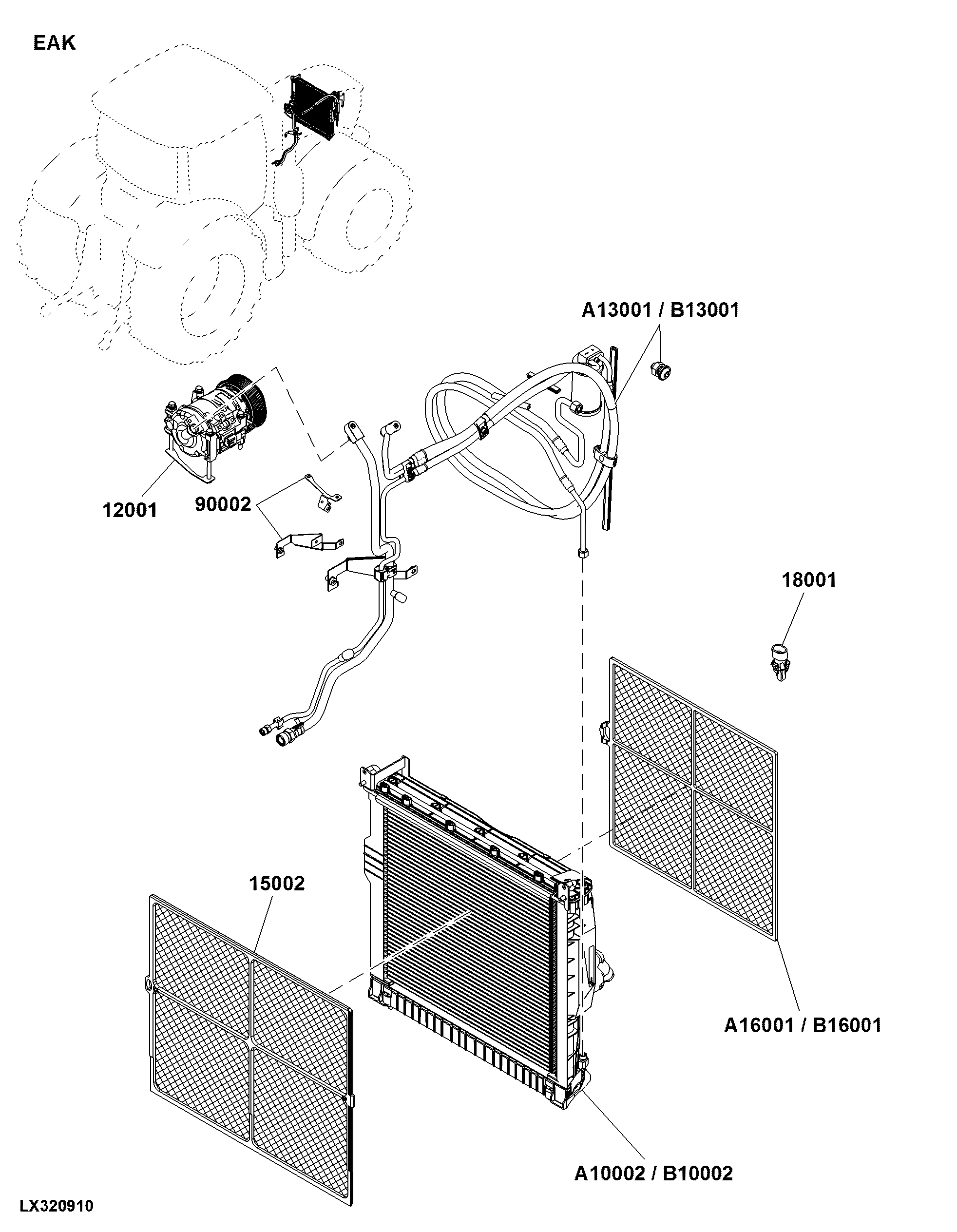 EAK Air Conditioning System, Engine Auxiliaries Related