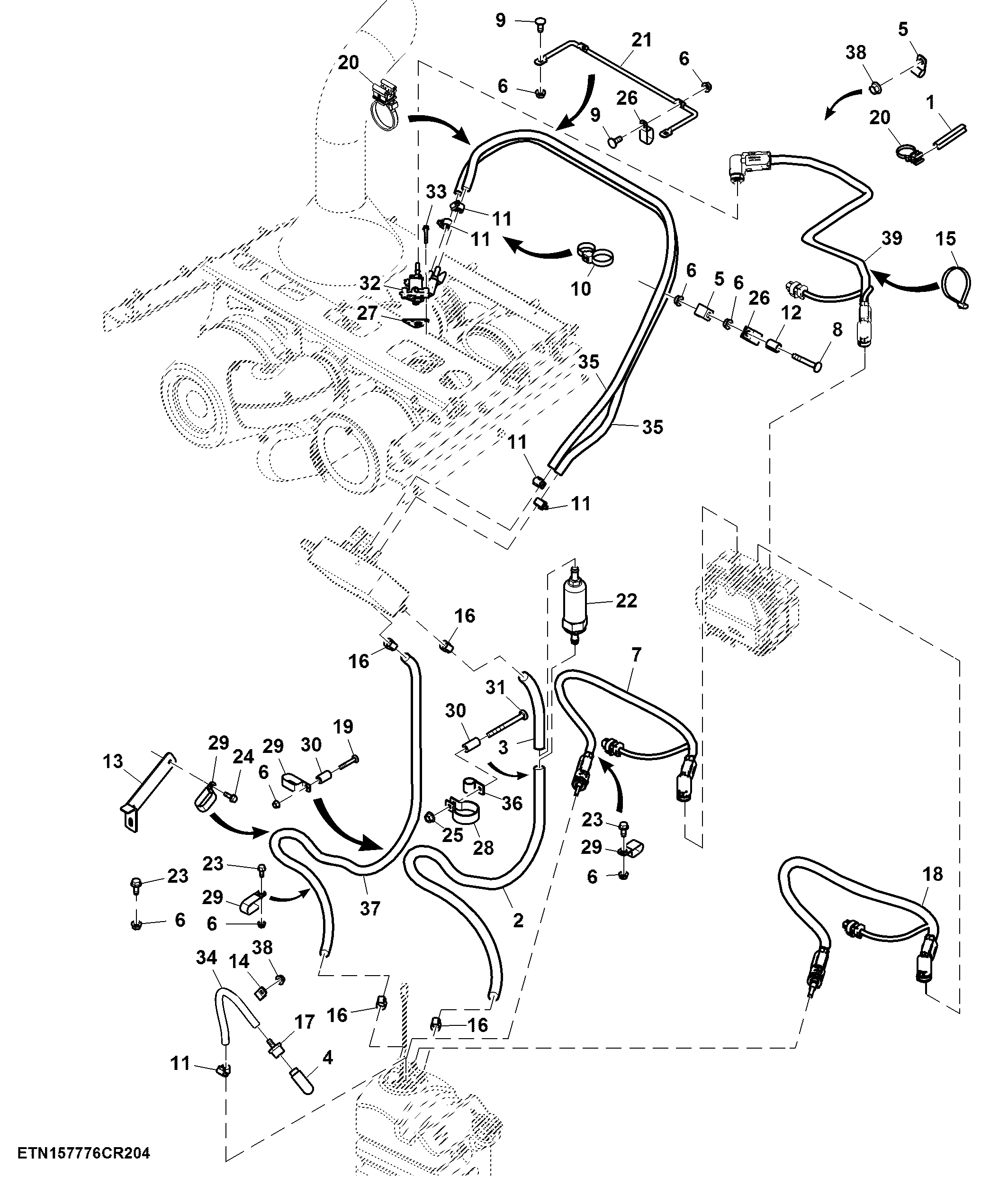 Diesel Exhaust Fluid Lines (410001 - 430000)